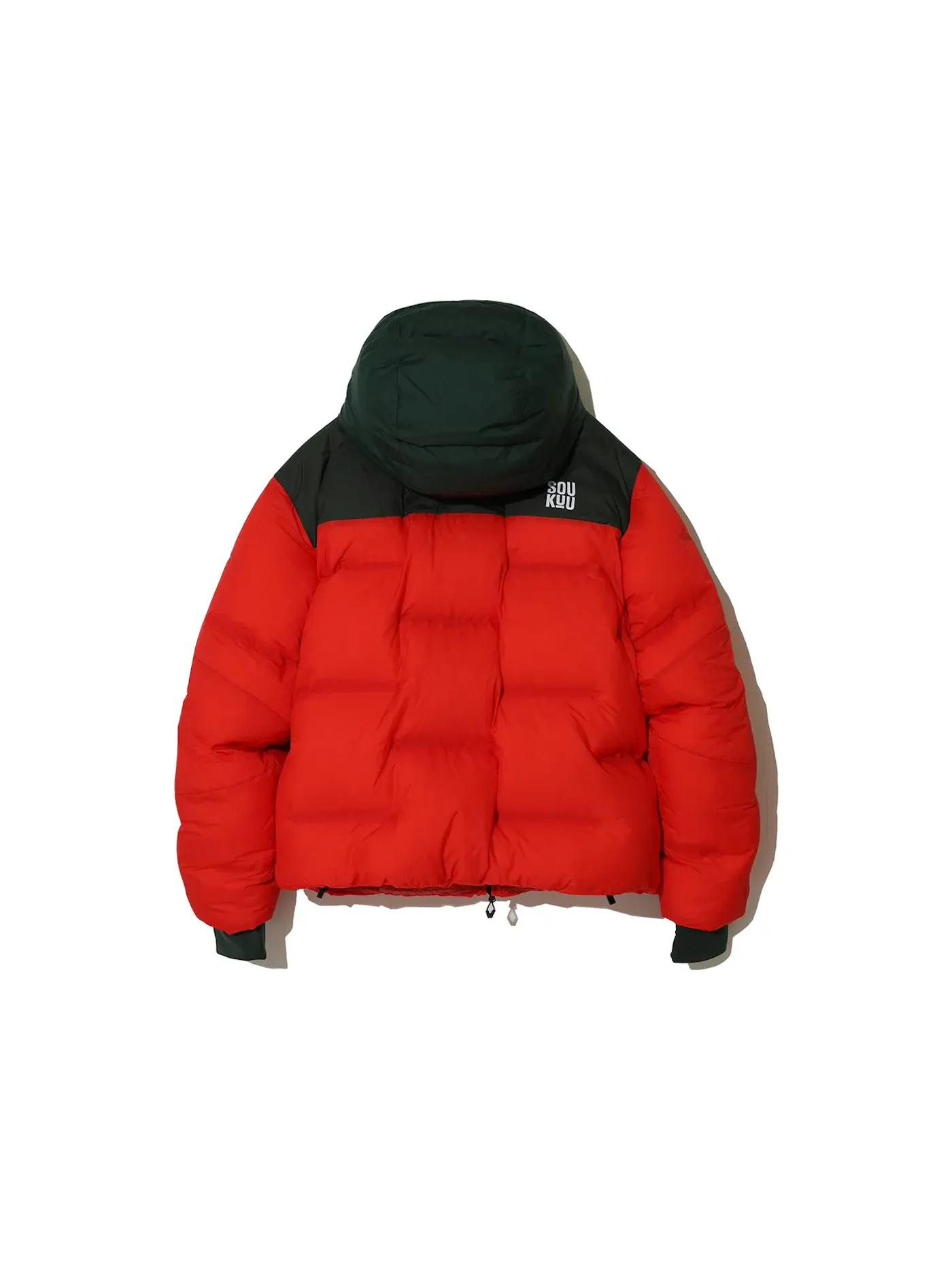 Мужская куртка с наполнителем из пуха The North Face — изображение 2 из 2, темный зеленый/красный