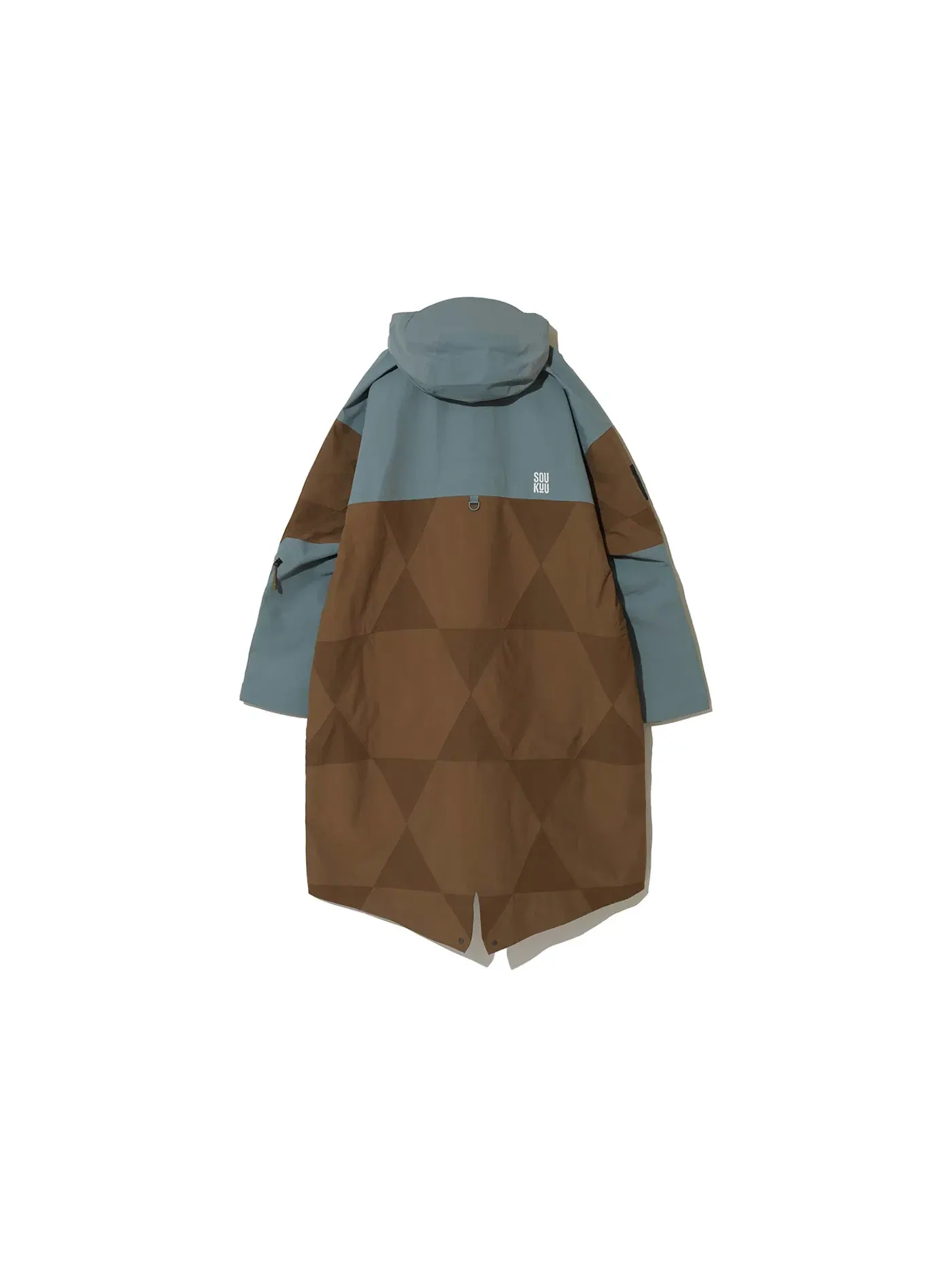 Мужская ветрозащитная куртка Geodesic Shell Jacket The North Face — изображение 2 из 2, коричневый/серый