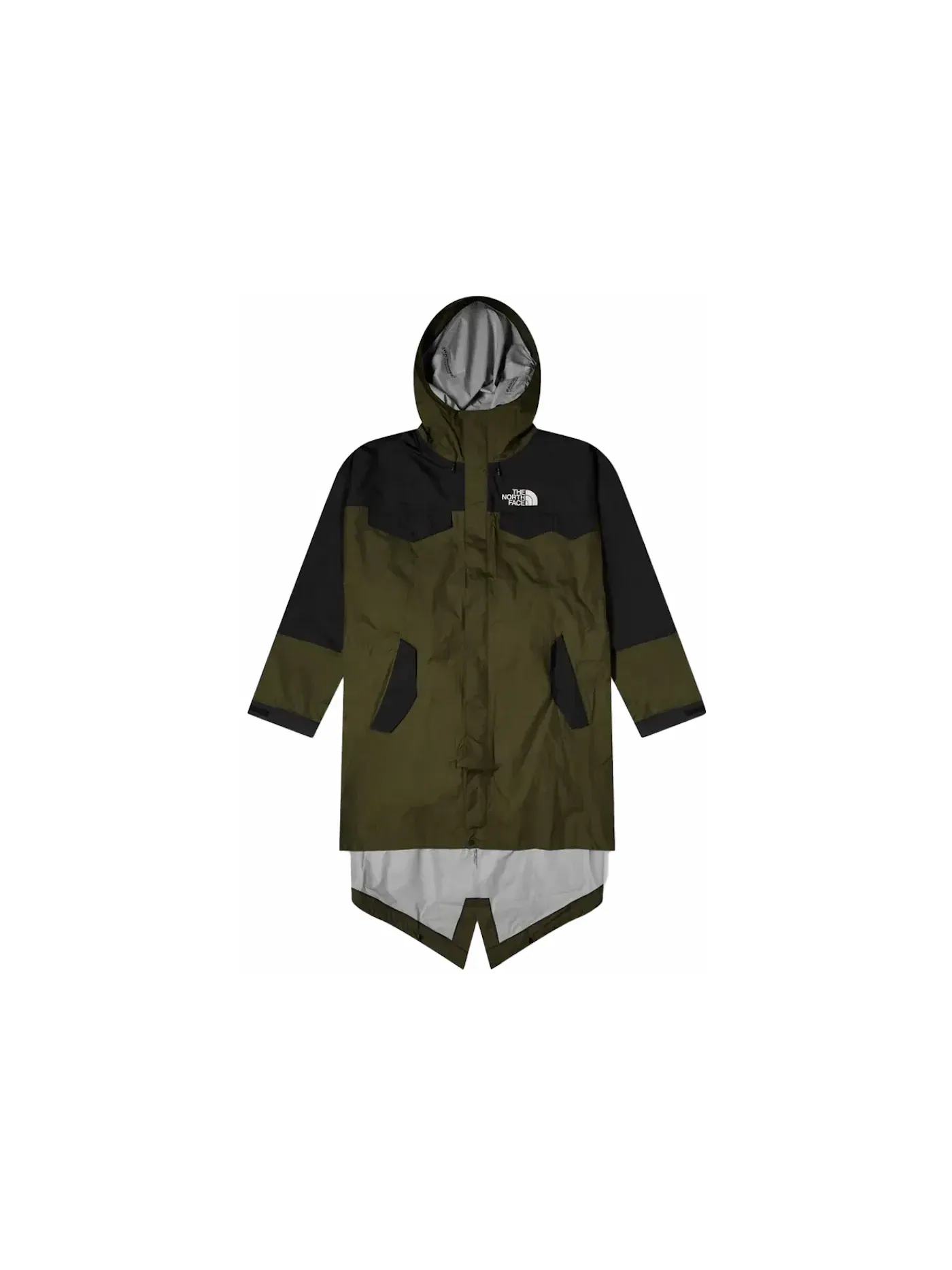 Мужская куртка-парка складная с принтом Soukuu Hike Parka The North Face — изображение 1 из 1, зеленый/черный