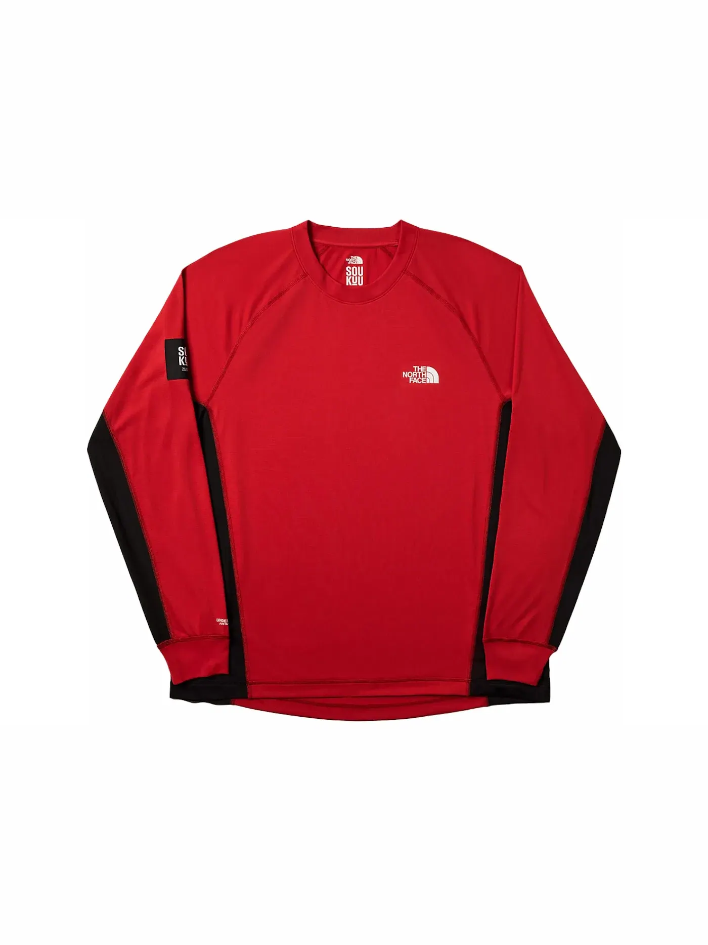 Мужская футболка с длинным рукавом The North Face x Undercover Soukuu Trail Run — изображение 1 из 1, красный/черный