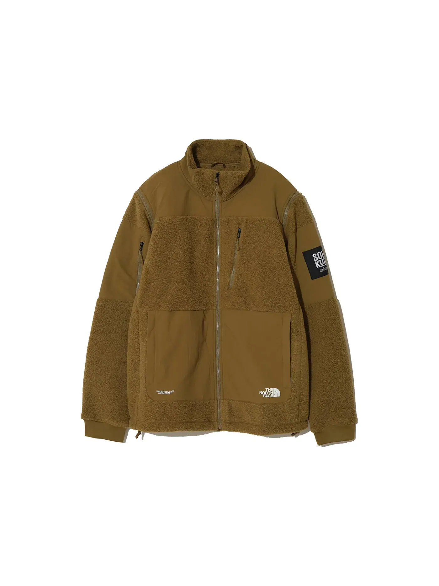 Мужская куртка-флис с отстегивающимися рукавами The North Face x Undercover Soukuu — изображение 1 из 2, печеный яблоко