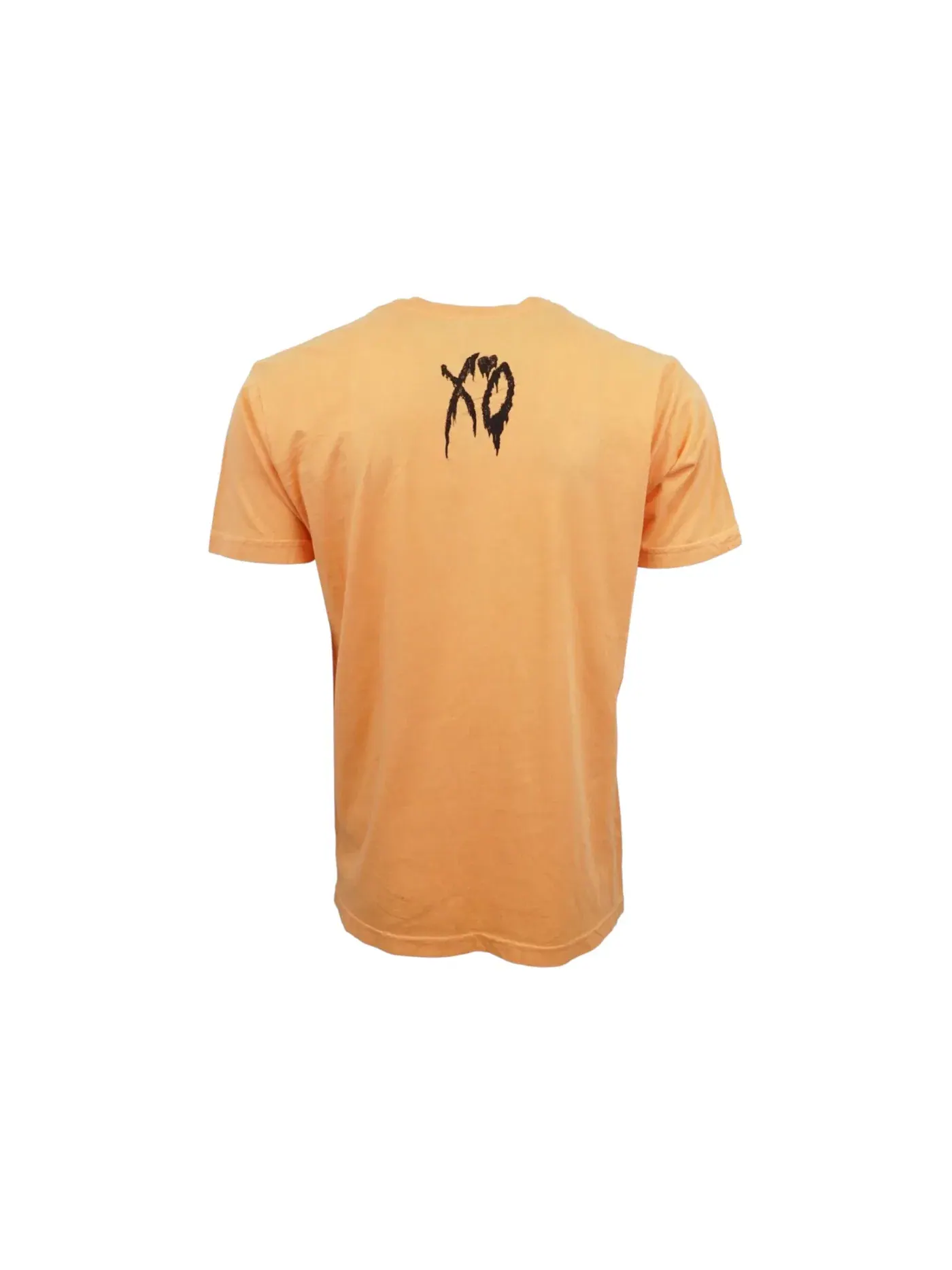 Мужская футболка с принтом The Weeknd 2018 XO Melt T-shirt — изображение 2 из 2, оранжевый