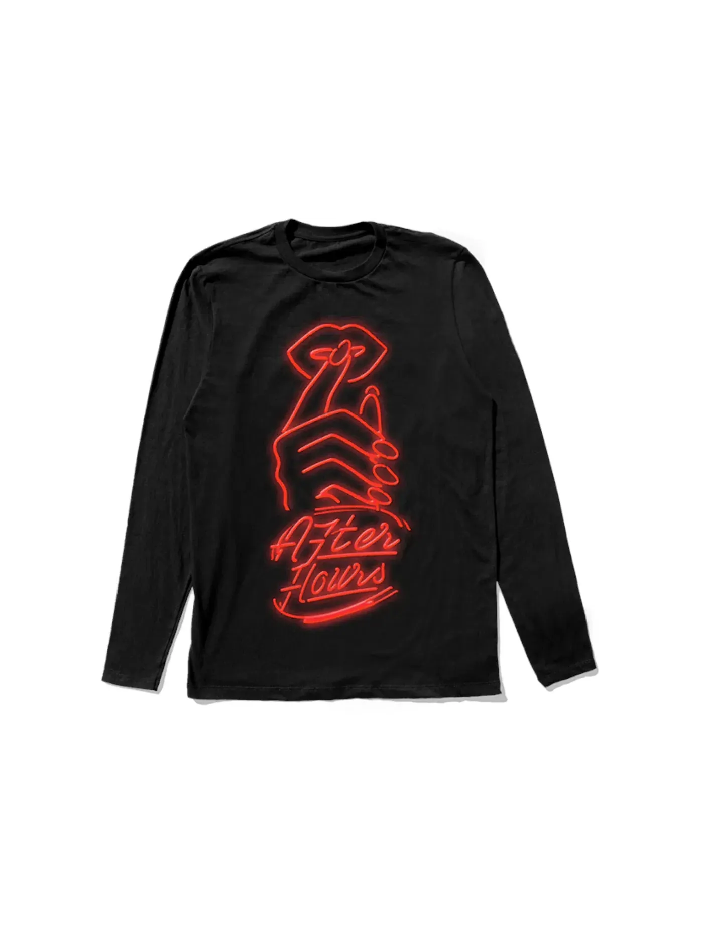 Мужская футболка с длинным рукавом The Weeknd After Hours Signage Longsleeve
