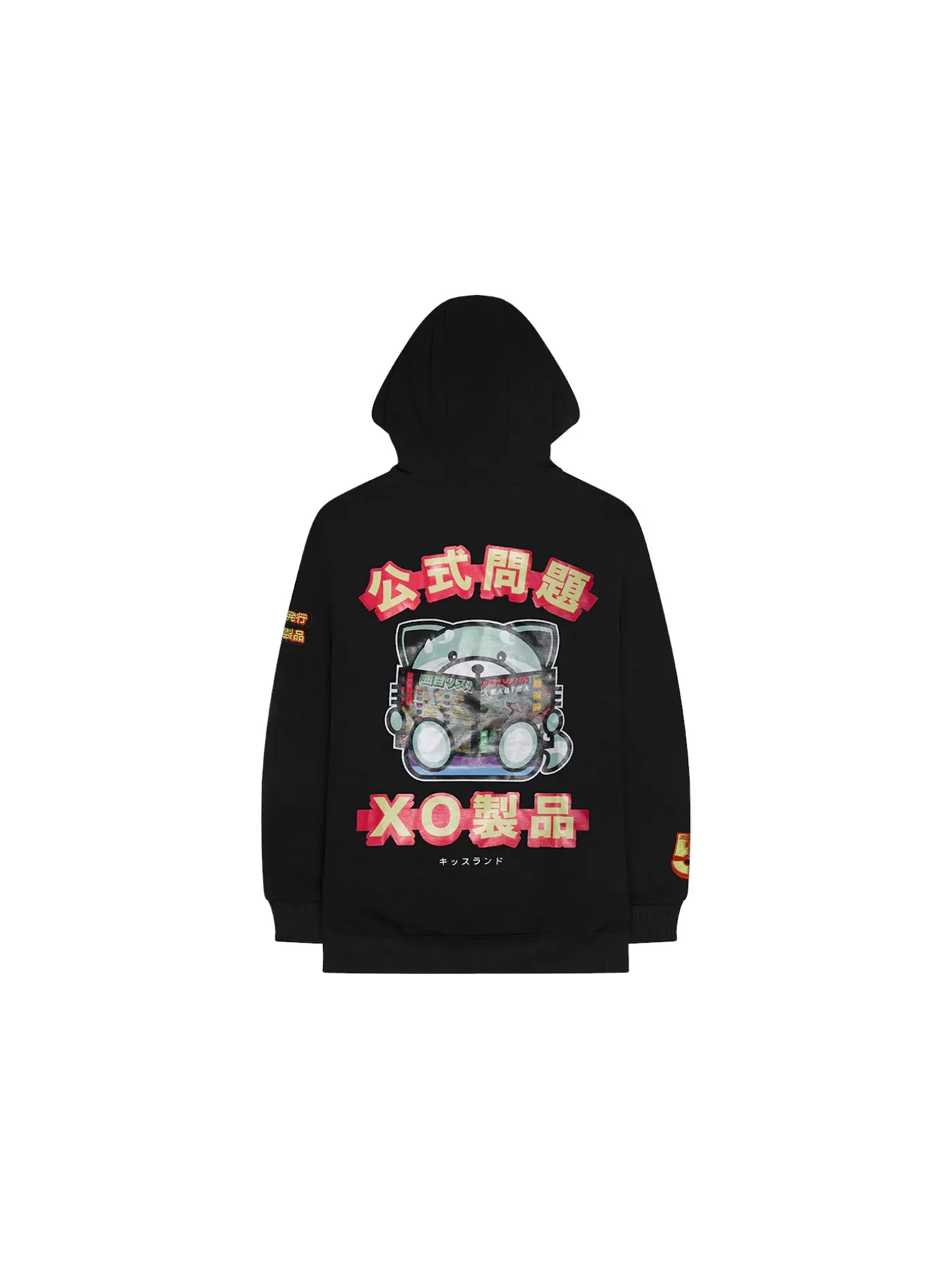 Мужской худи с принтом Magazine Pullover Hoodie The Weeknd — изображение 2 из 2, черный