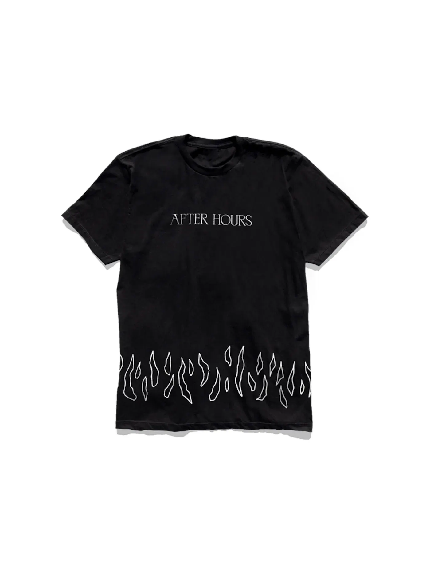 Мужская футболка с принтом The Weeknd Never Coming Down Tee — изображение 1 из 2, черный