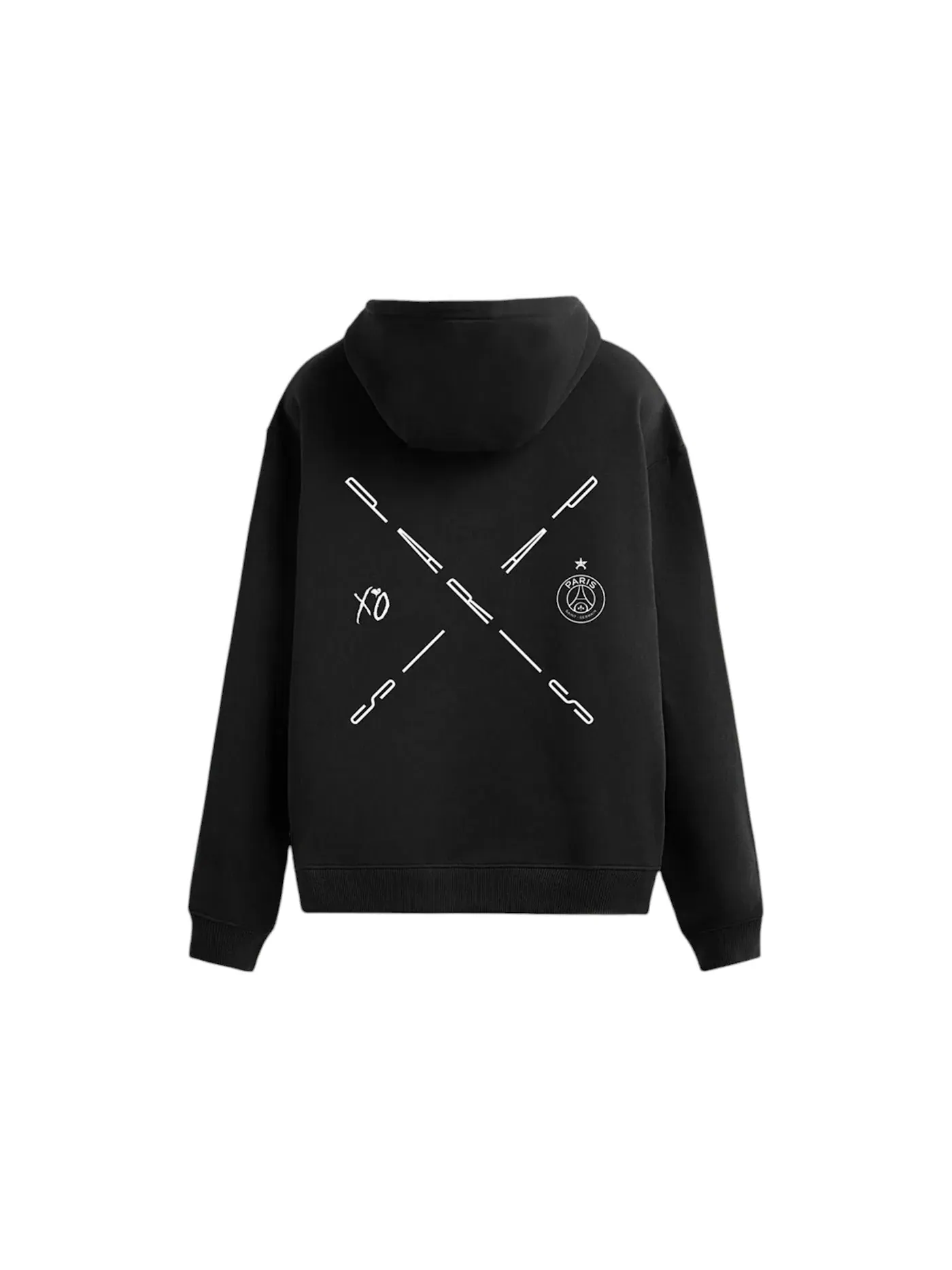 Детский худи The Weeknd PSG x XO I Hoodie — изображение 2 из 2, черный