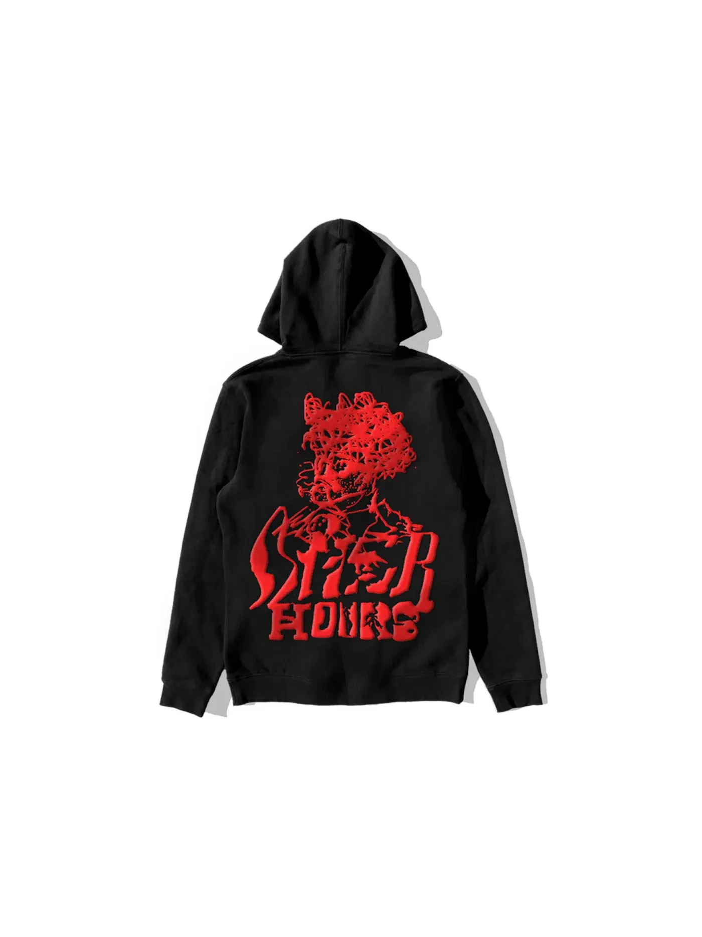 Мужской худи с принтом Pullover Hood The Weeknd — изображение 1 из 2, черный