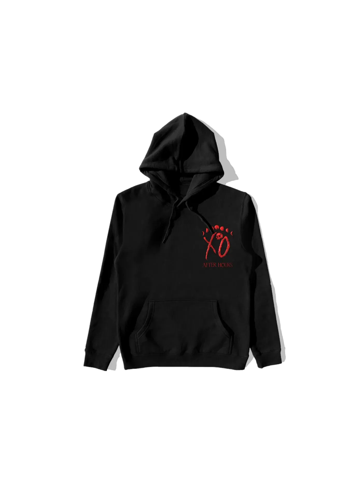Мужской худи с принтом Pullover Hood The Weeknd — изображение 2 из 2, черный