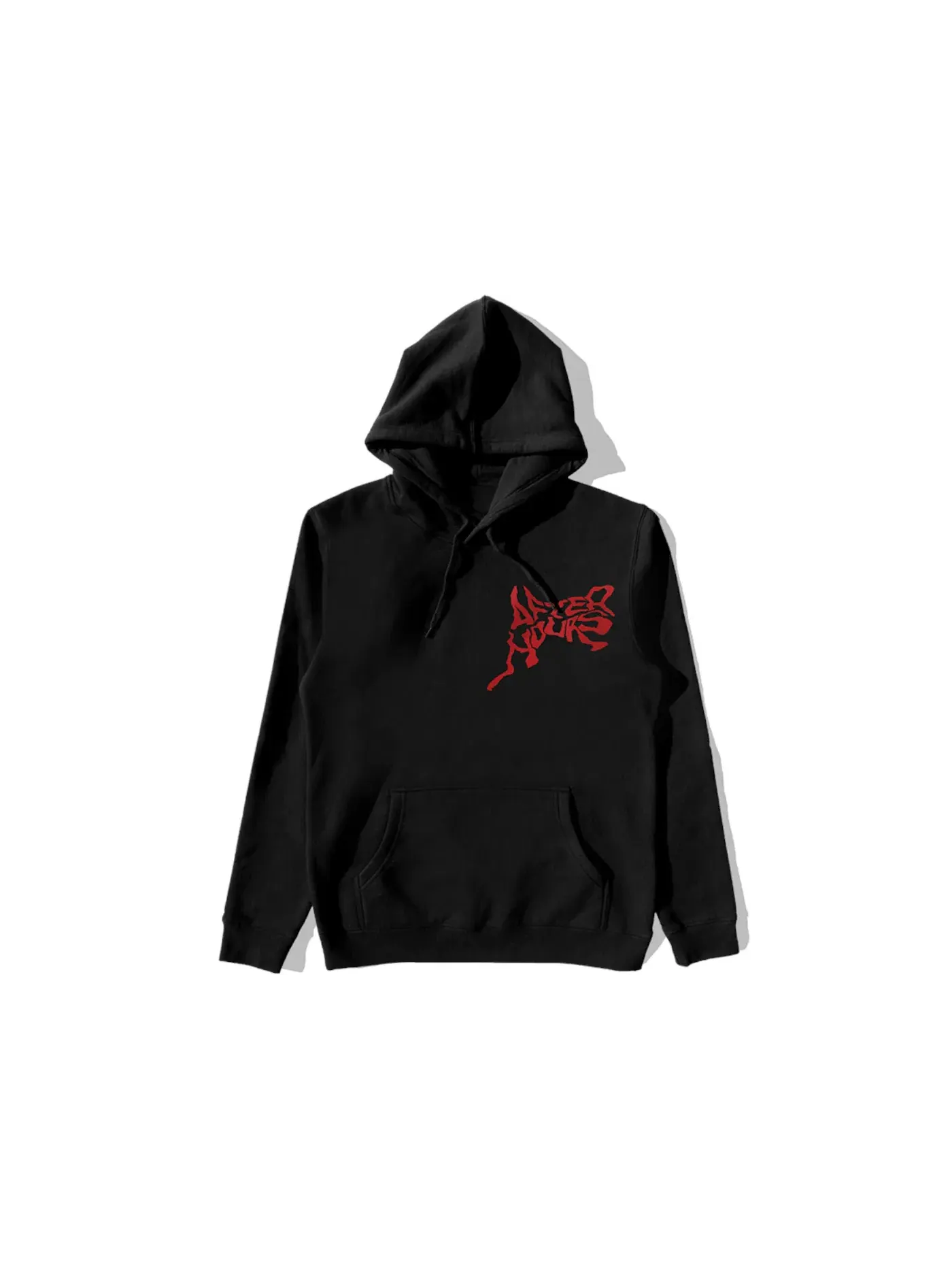 Мужской худи с принтом Pullover Hood The Weeknd — изображение 2 из 2, черный