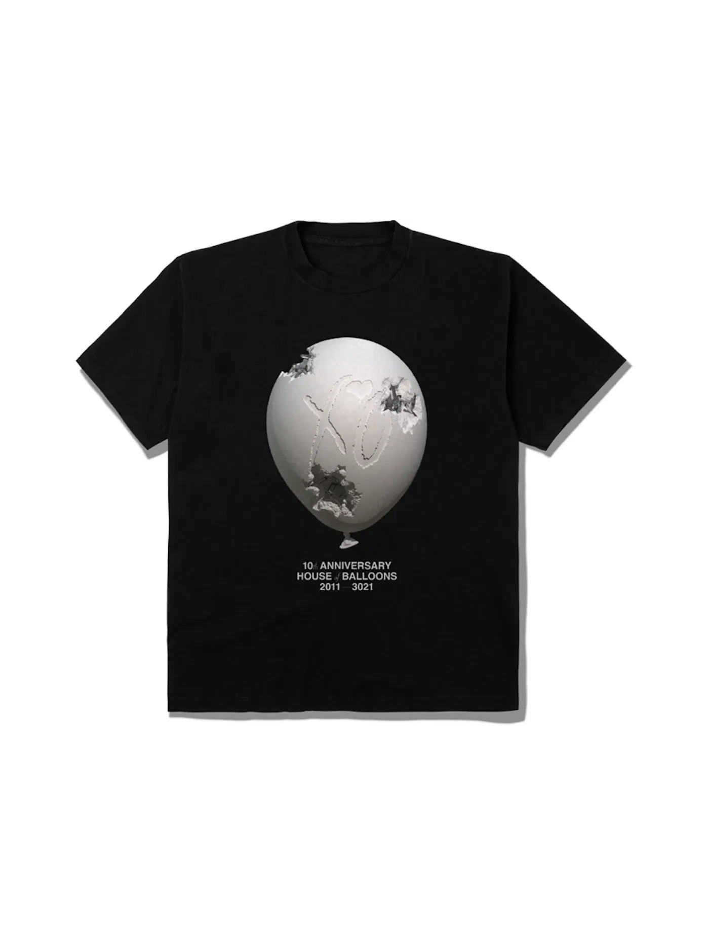 Мужская футболка с принтом The Weeknd x Daniel Arsham House Of Balloons Eroded Balloon Tee The Weeknd