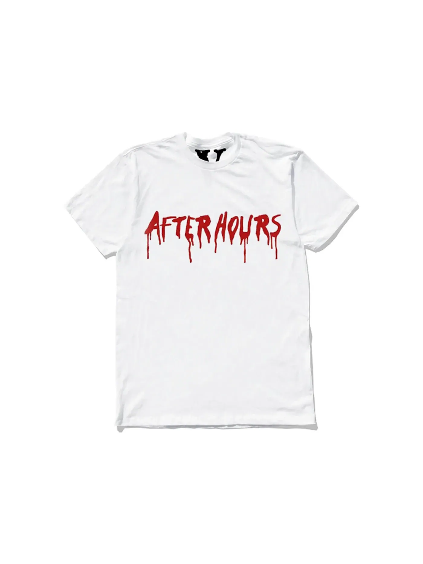 Мужская футболка с принтом The Weeknd x Vlone After Hours Blood Drip Tee
