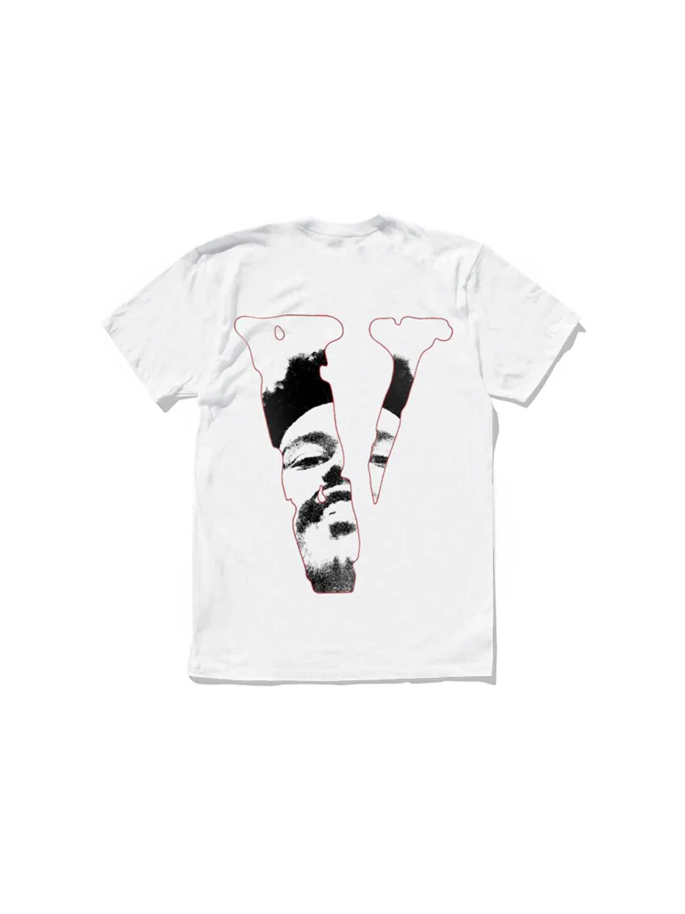 Мужская футболка с принтом The Weeknd x Vlone After Hours Blood Drip Tee — изображение 2 из 2, белый