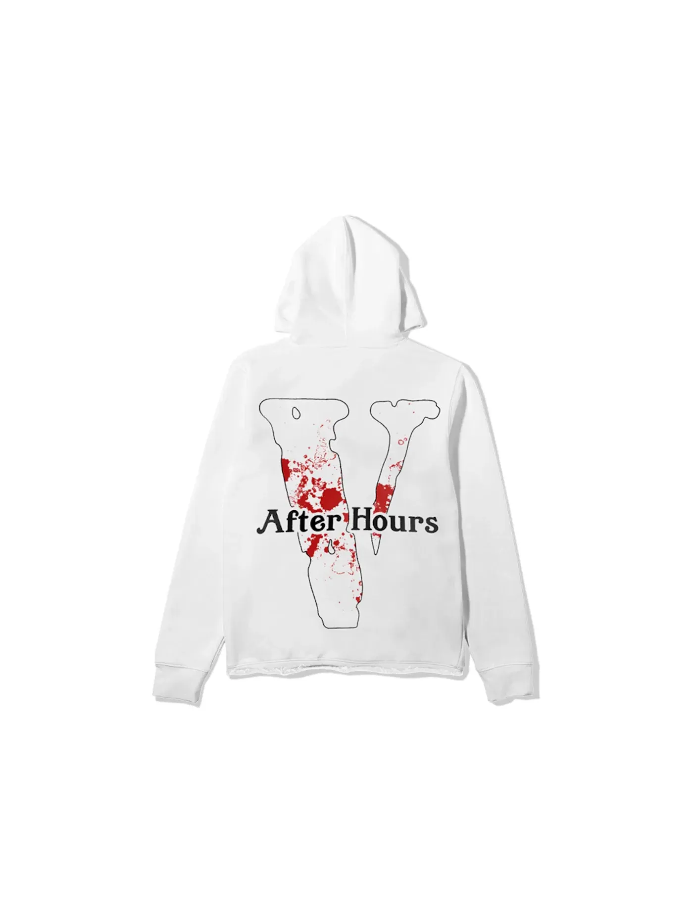 Мужской пуловер с принтом Pullover Hood The Weeknd — изображение 2 из 2, белый