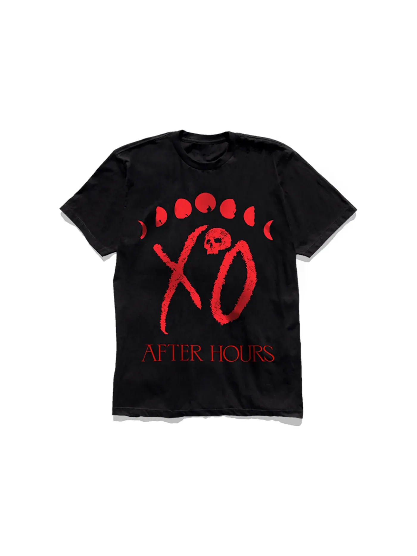 Мужская футболка с принтом XO Logo Moon Phase Tee The Weeknd