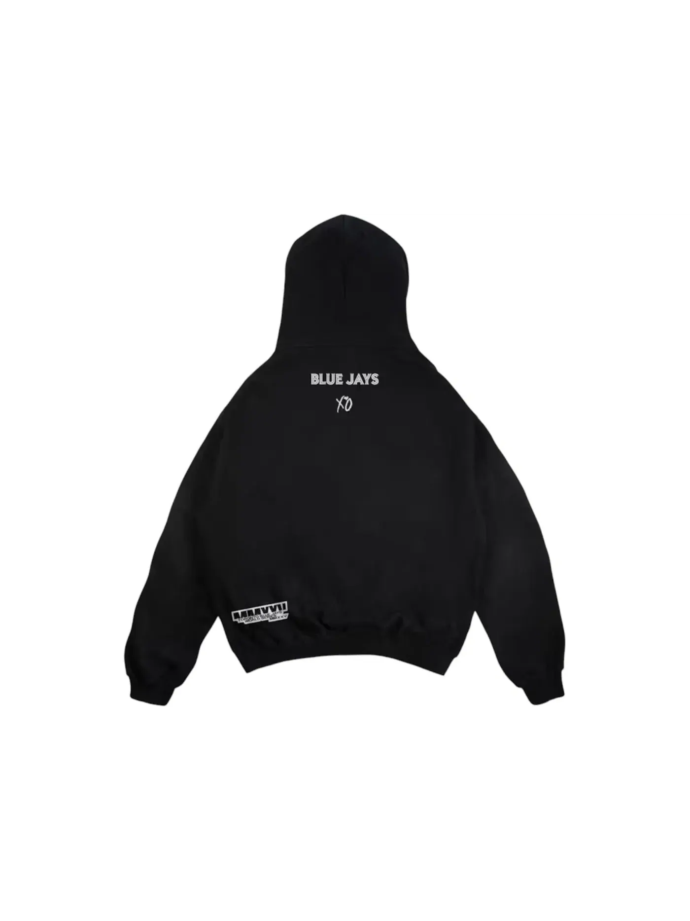 Мужская худи с принтом The Weeknd XO x MLB Toronto Blue Jays Hoodie — изображение 2 из 2, черный