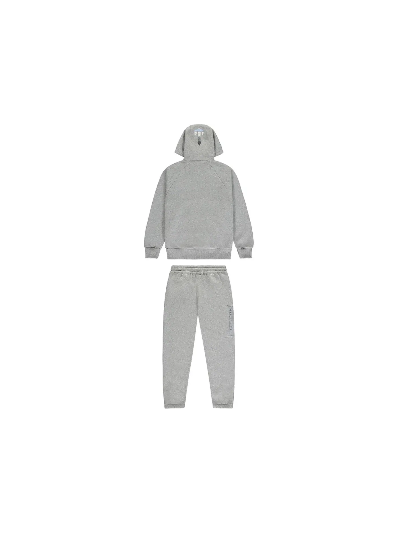 Мужской спортивный костюм с принтом 2.0 Hoodie Tracksuit Trapstar — изображение 2 из 2, серый/синий