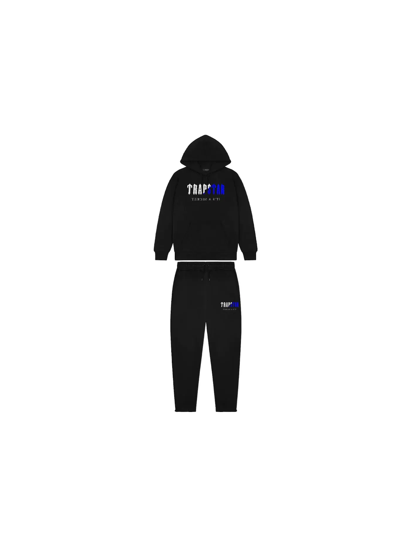 Мужской спортивный костюм с капюшоном Trapstar Tracksuit — изображение 1 из 1, черный