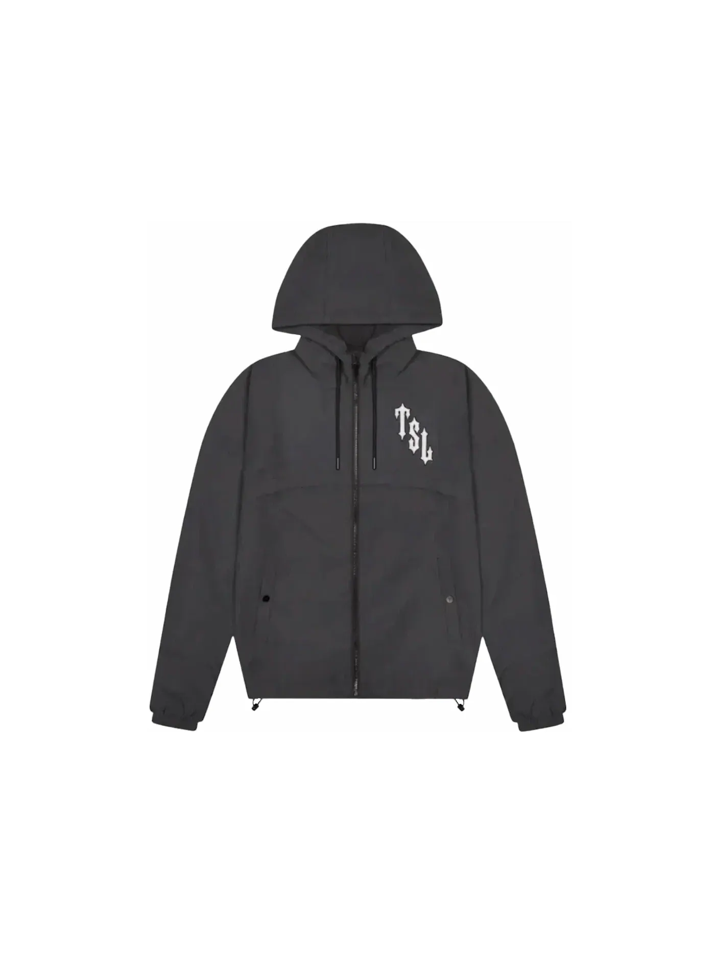 Мужская ветровка с принтом Trapstar Decoded Windbreaker Jacket — изображение 2 из 2, черный