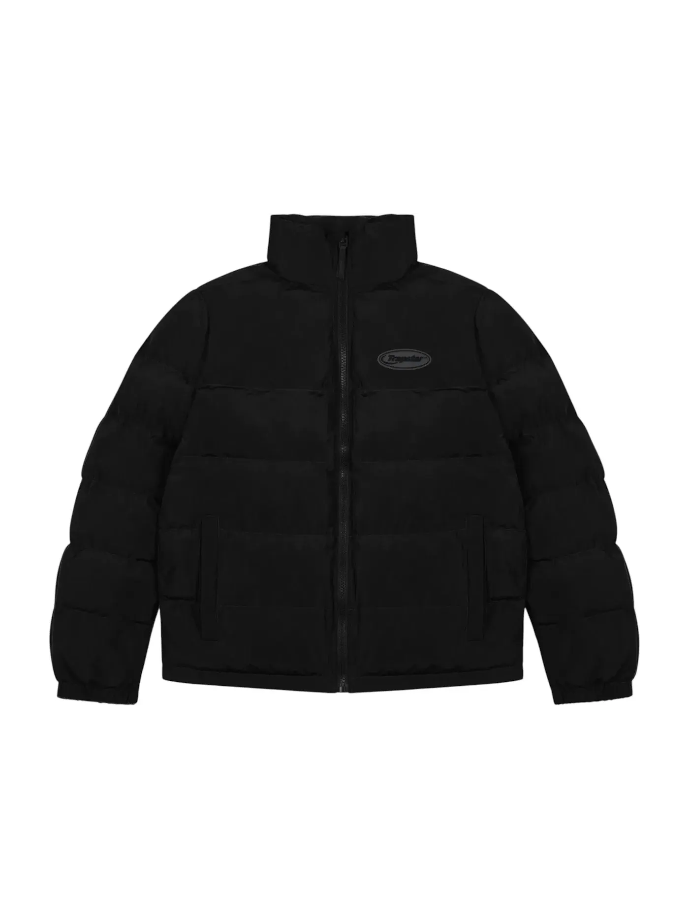 Мужская куртка-пуховик с принтом Hyperdrive Puffer 2.0 Trapstar — изображение 1 из 2, черный/белый