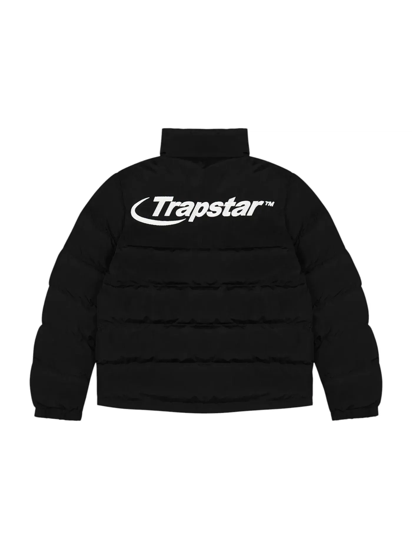 Мужская куртка-пуховик с принтом Hyperdrive Puffer 2.0 Trapstar — изображение 2 из 2, черный/белый