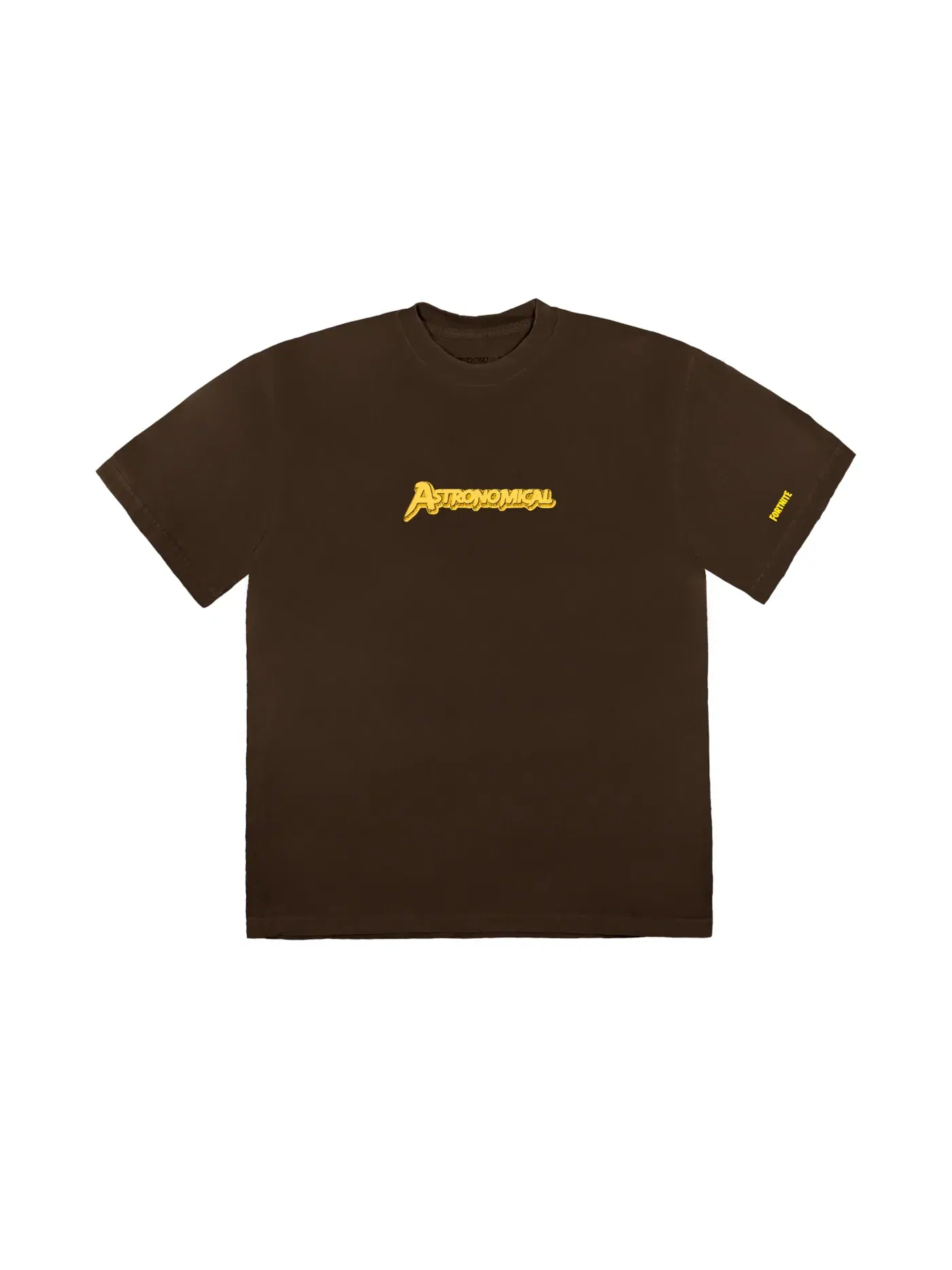 Мужская футболка с принтом Travis Scott Astro Diamond Jack T-Shirt Brown — изображение 1 из 2
