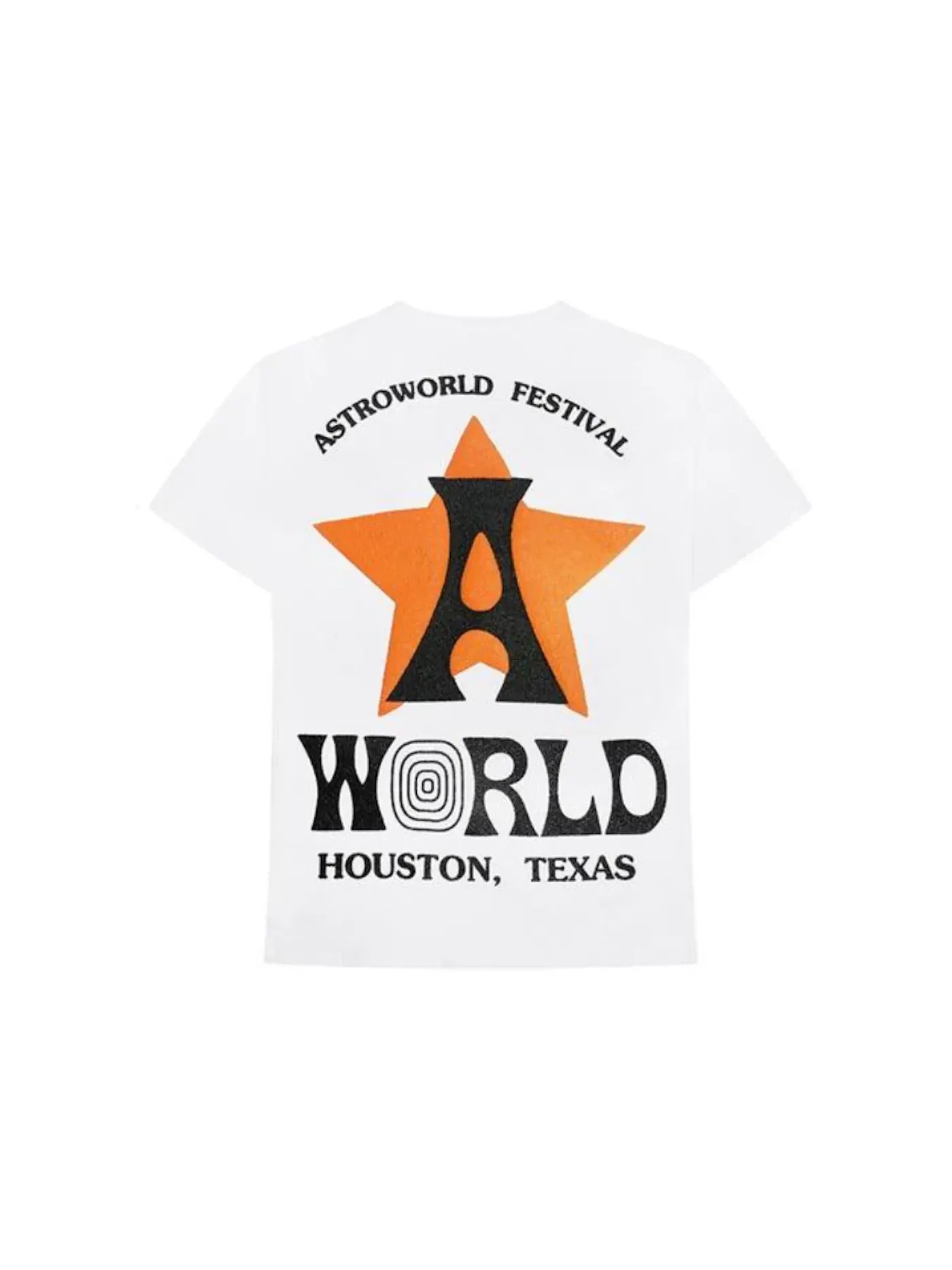Мужская футболка с принтом Travis Scott Tee — изображение 2 из 2, белый