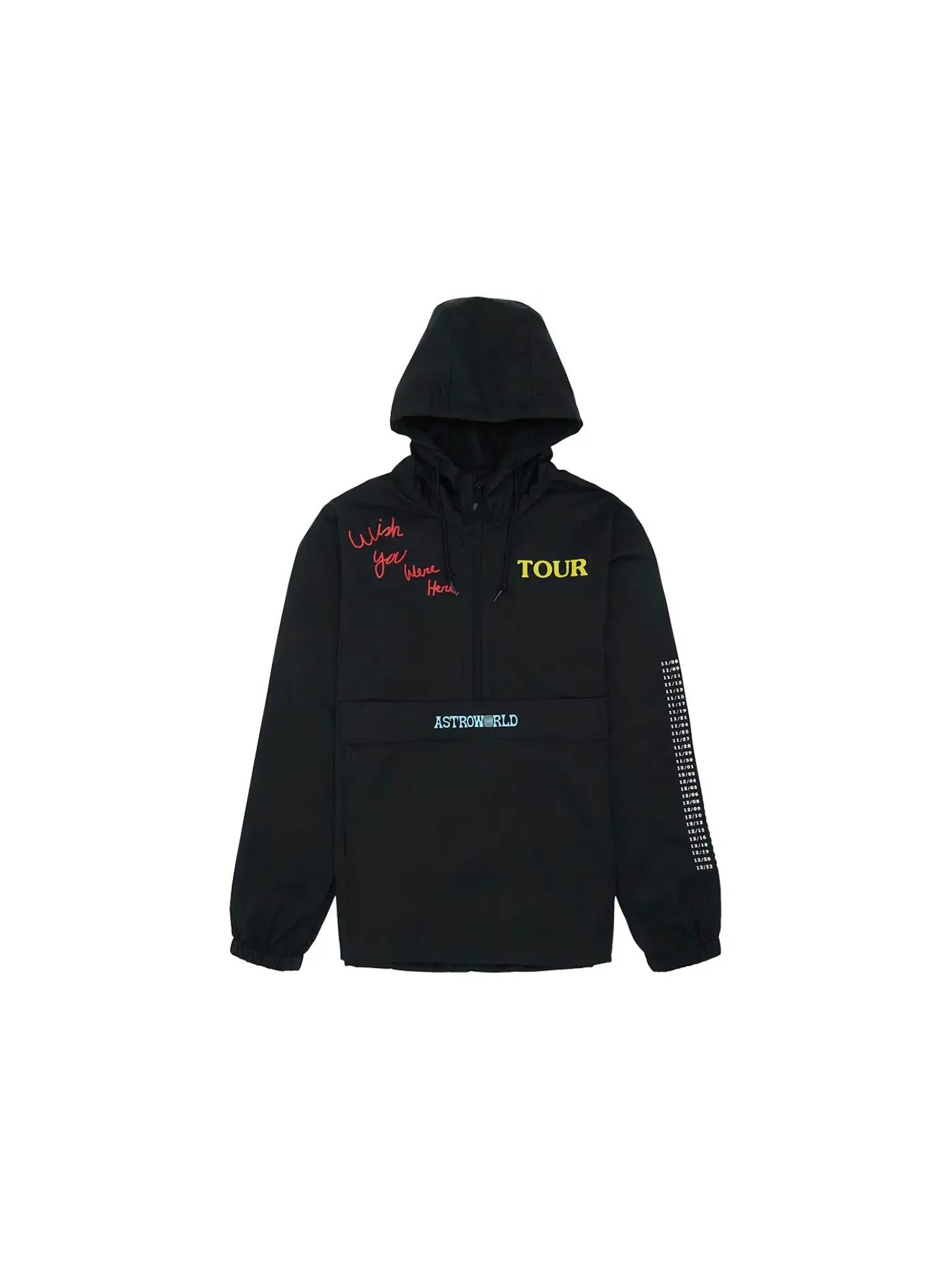 Мужская ветровка Anorak Travis Scott — изображение 1 из 2, черный
