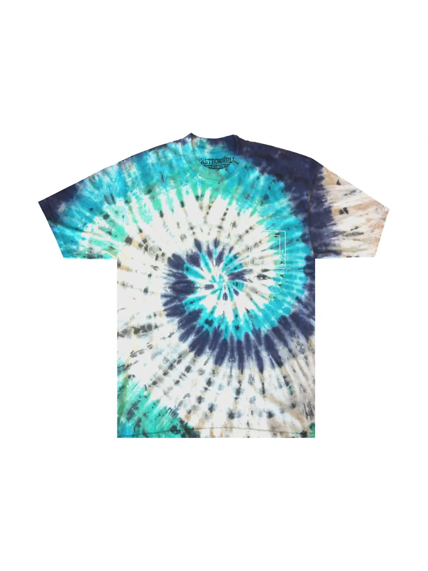 Мужская футболка с принтом Travis Scott Tee — изображение 1 из 2, мульти
