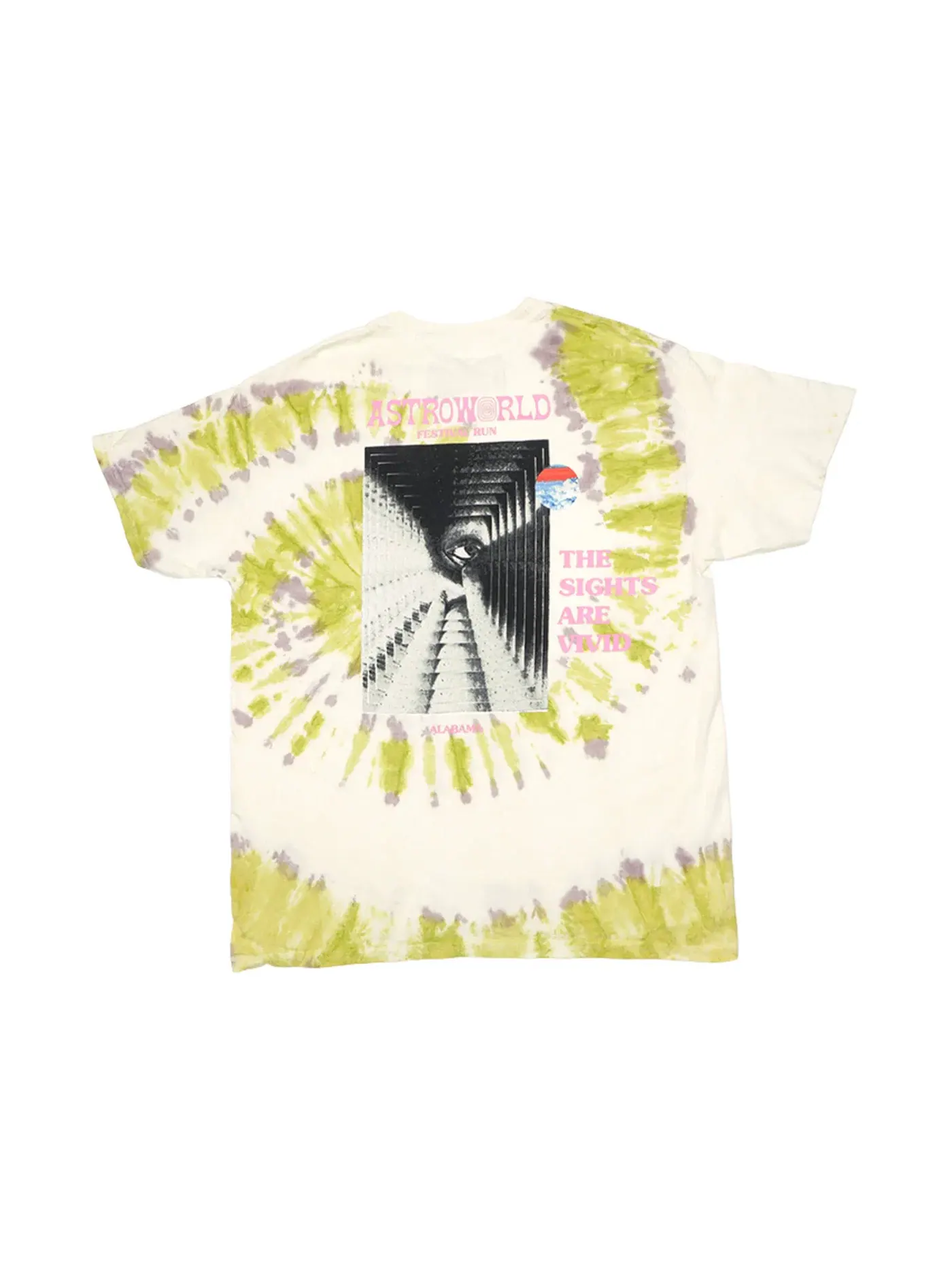 Мужская футболка с принтом Travis Scott T-shirt — изображение 2 из 2, мульти