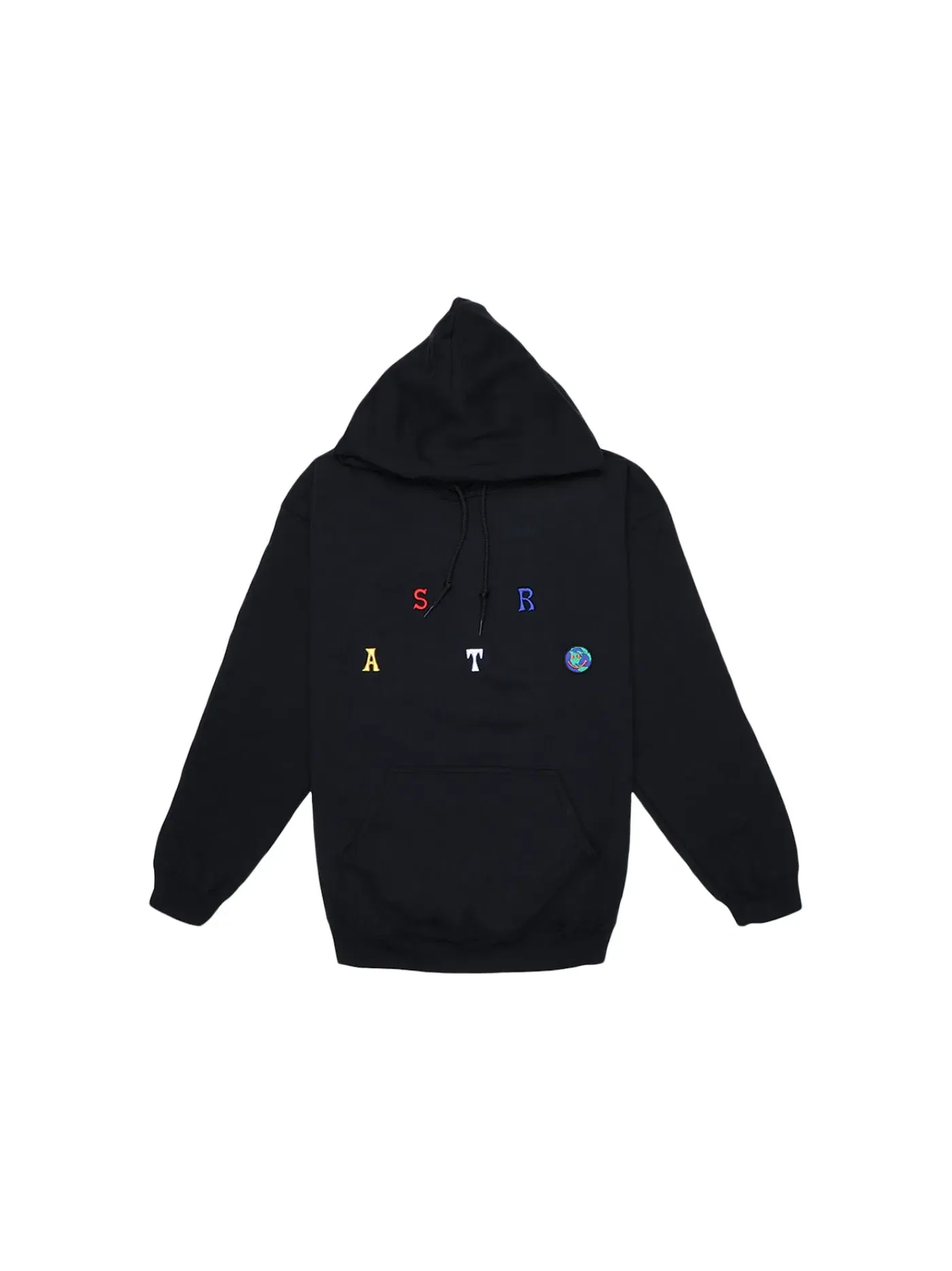 Мужской худи с принтом Travis Scott Astroworld Scattered Hoodie — изображение 1 из 2, черный
