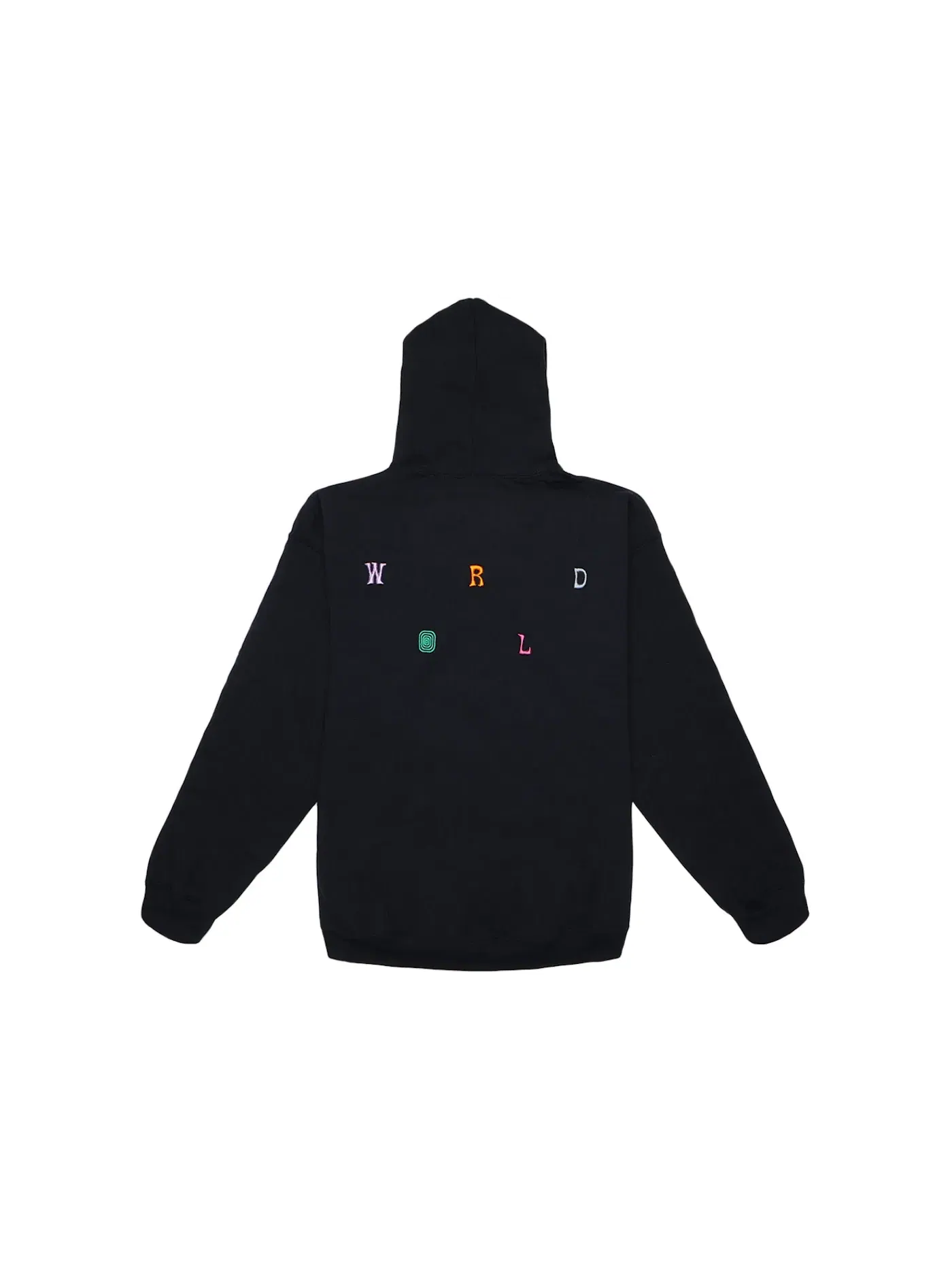 Мужской худи с принтом Travis Scott Astroworld Scattered Hoodie — изображение 2 из 2, черный