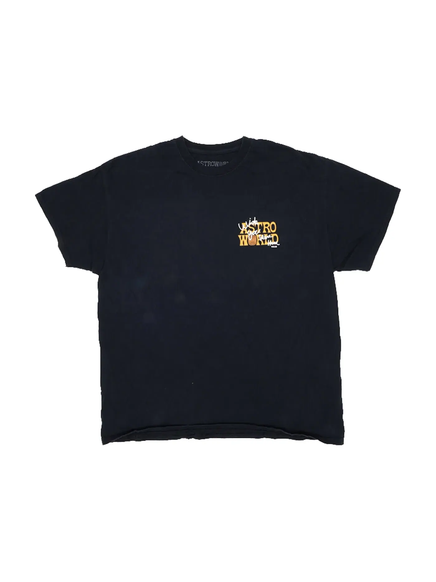 Мужская футболка с принтом T-shirt Travis Scott — изображение 1 из 2, черный