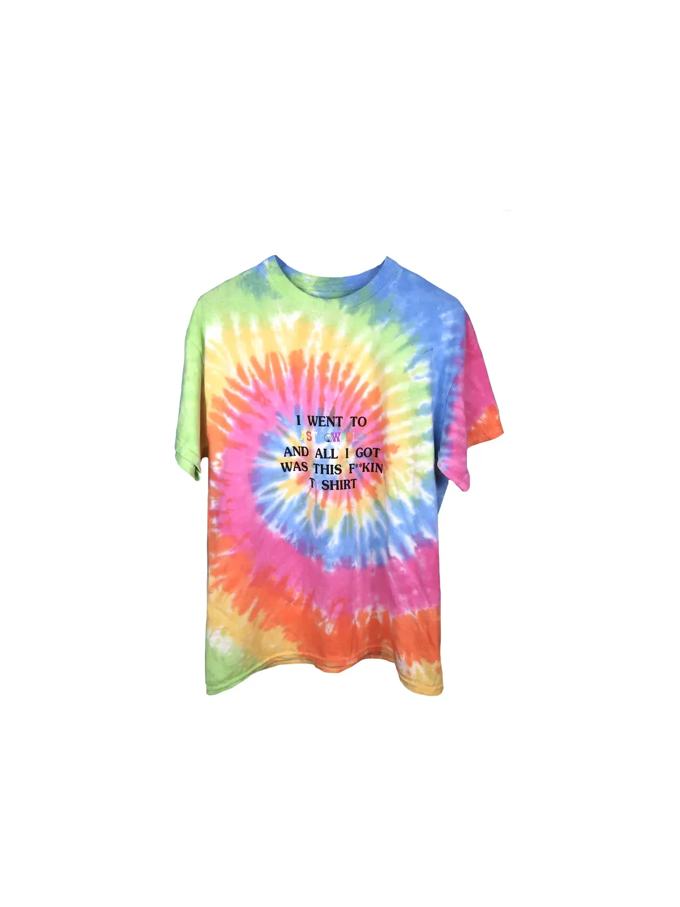 Мужская футболка с принтом Travis Scott Tee — изображение 1 из 2, мульти