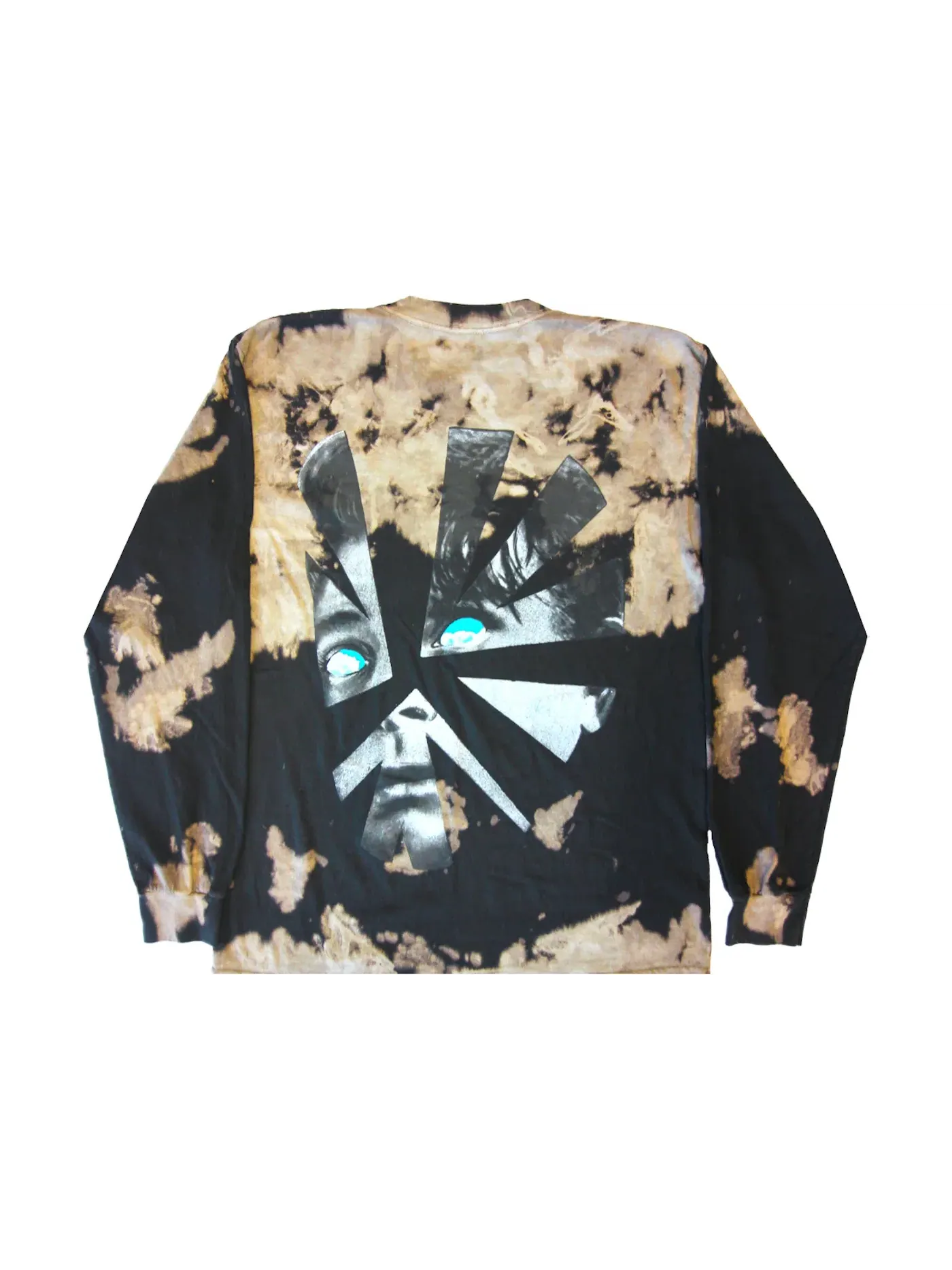 Мужская футболка с принтом Travis Scott Astroworld Shattered Face L/S Tee — изображение 2 из 2, мульти