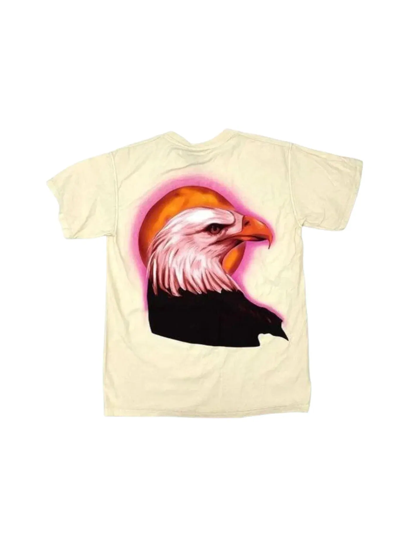 Мужская футболка с принтом Travis Scott Tee — изображение 1 из 2, бежевый
