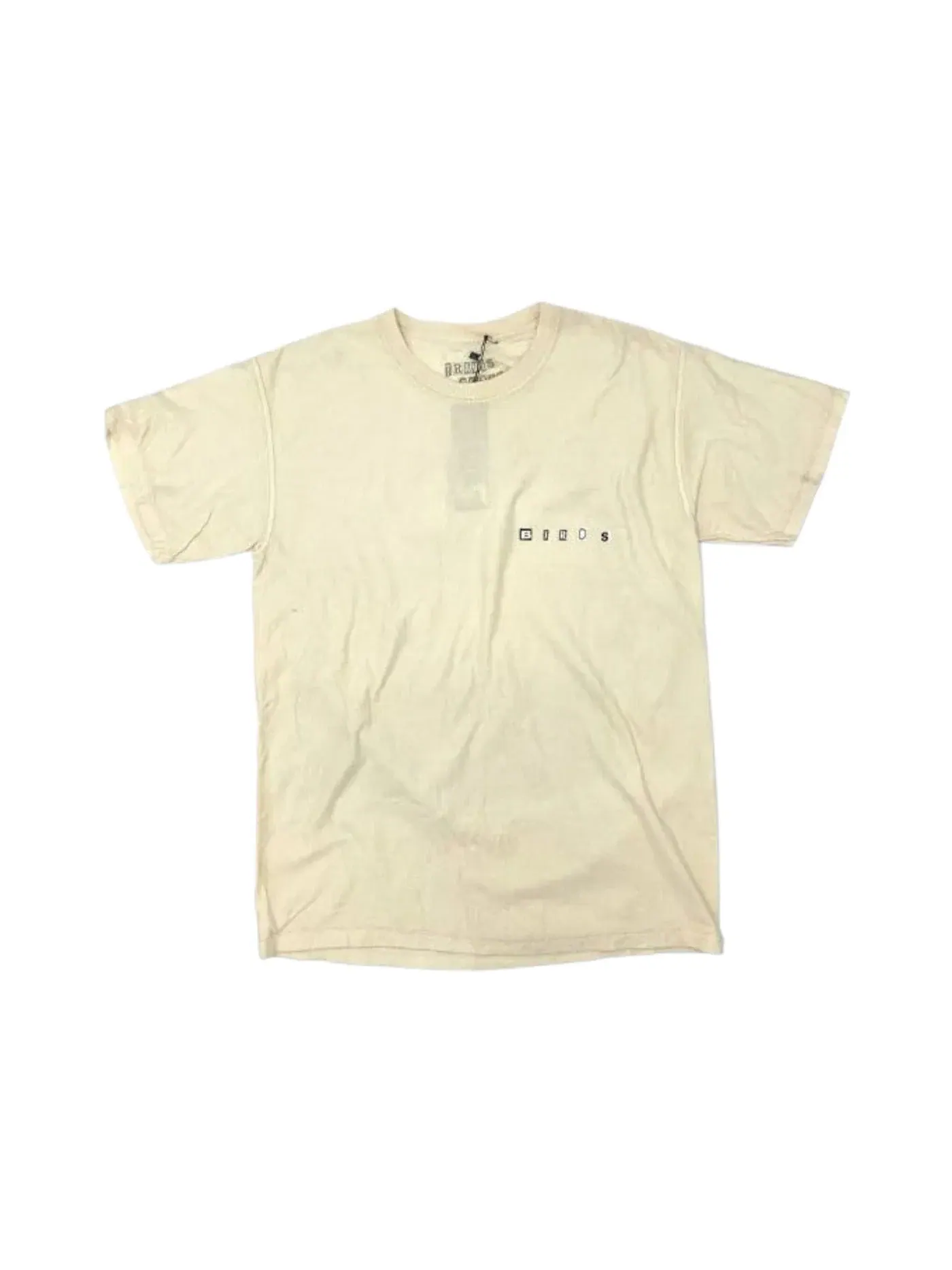 Мужская футболка с принтом Travis Scott Tee — изображение 2 из 2, бежевый