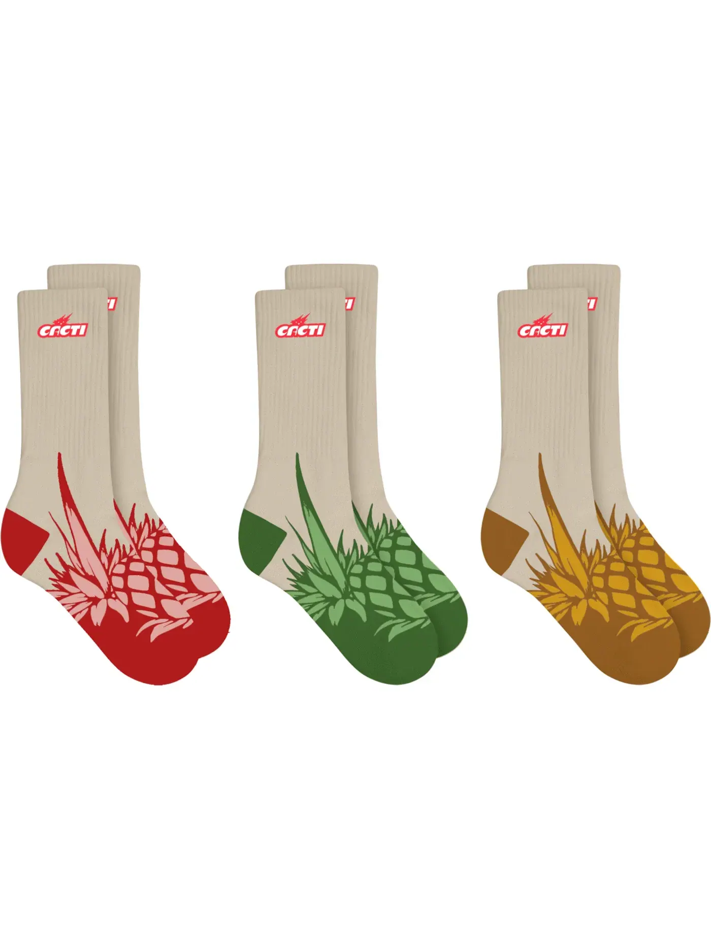 Детские носки с принтом в наборе из 3 пар Socks (Pack of 3) Travis Scott — изображение 1 из 1, мульти