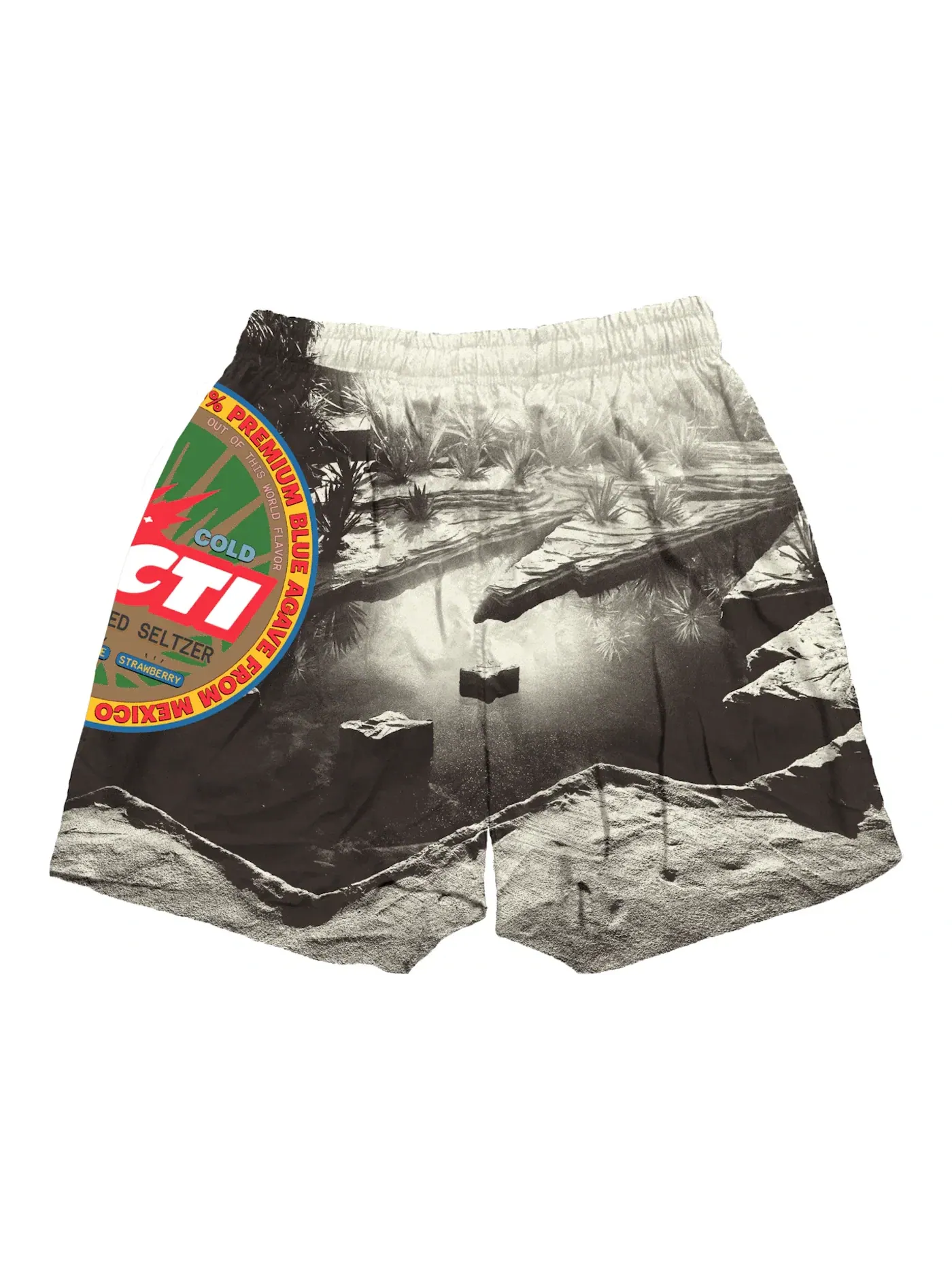 Мужские шорты с принтом Travis Scott Shorts — изображение 2 из 2, мульти