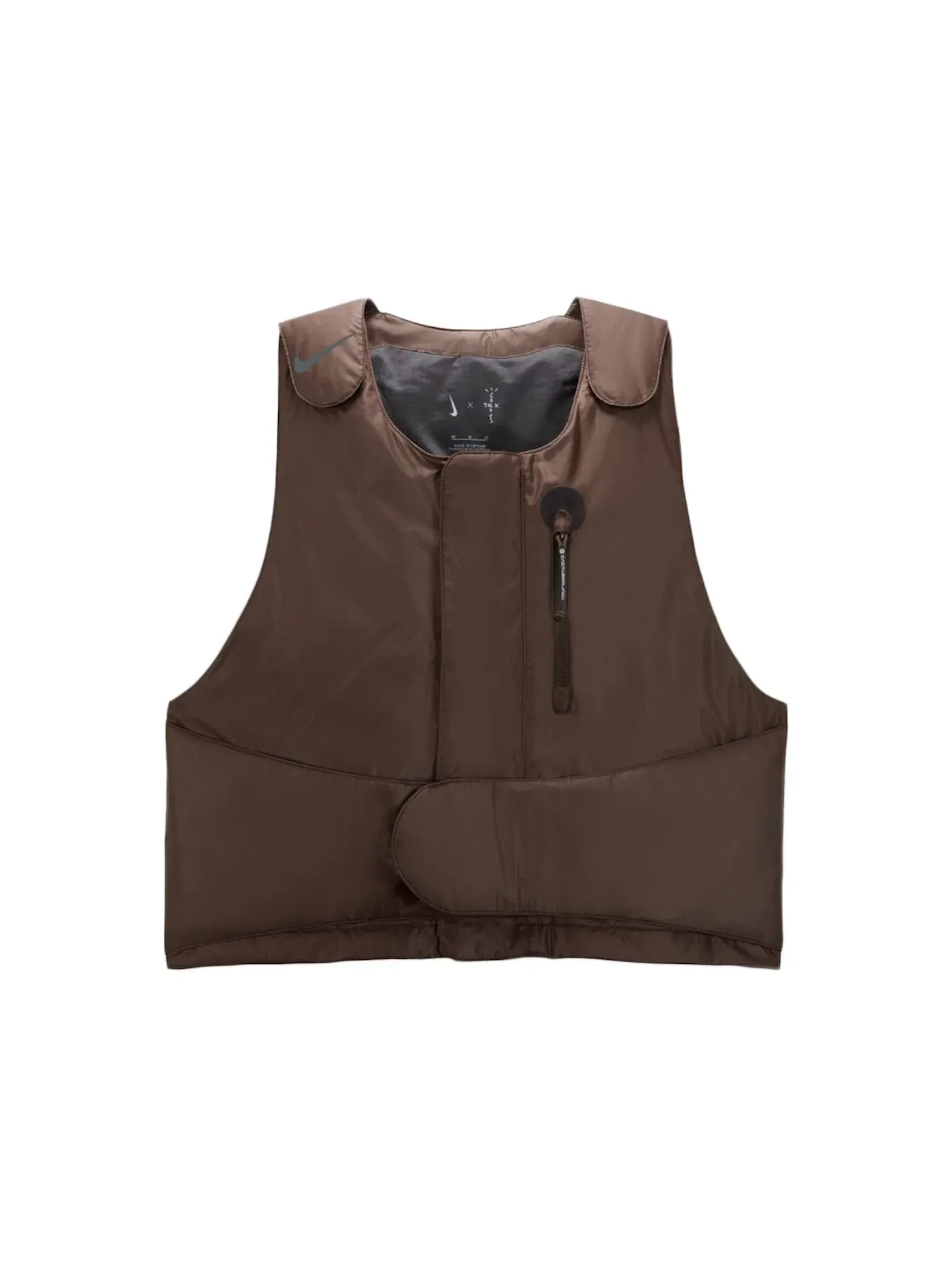 Мужской жилет без рукавов Travis Scott Vest Travis Scott — изображение 1 из 3, коричневый