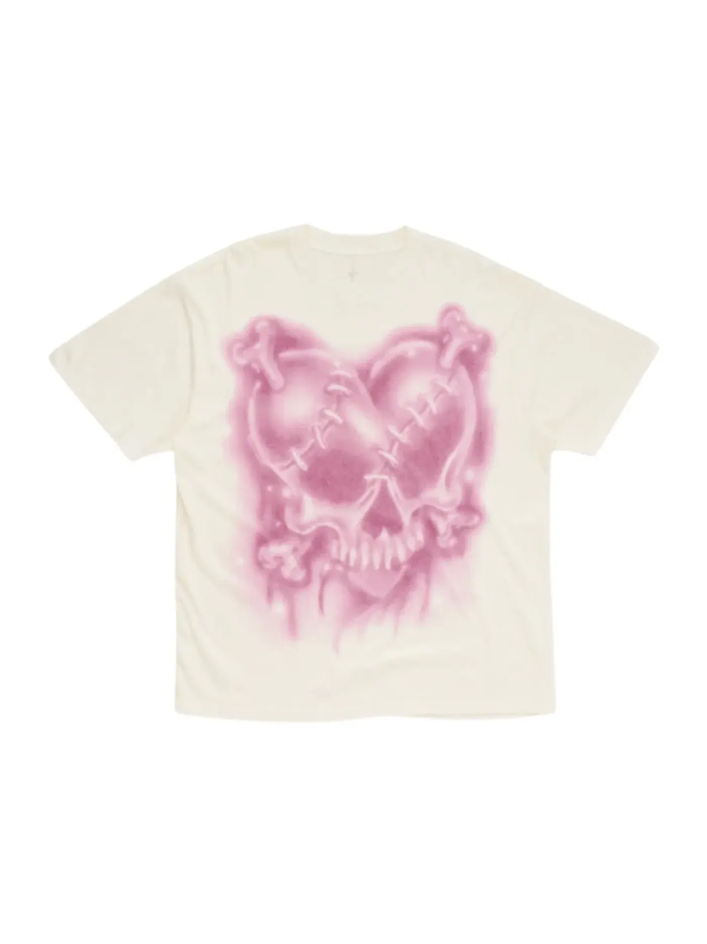 Мужская футболка с принтом Travis Scott Cactus Jack Airbrush Angel Tee — изображение 1 из 1, белый