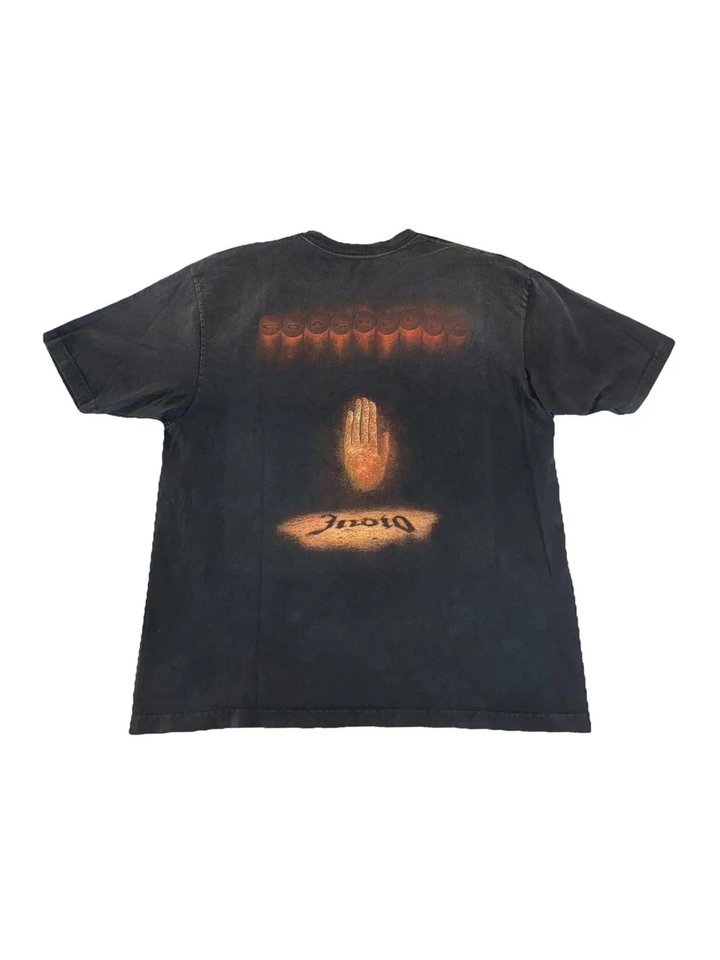 Мужская футболка с принтом Tee Travis Scott — изображение 2 из 2, черный