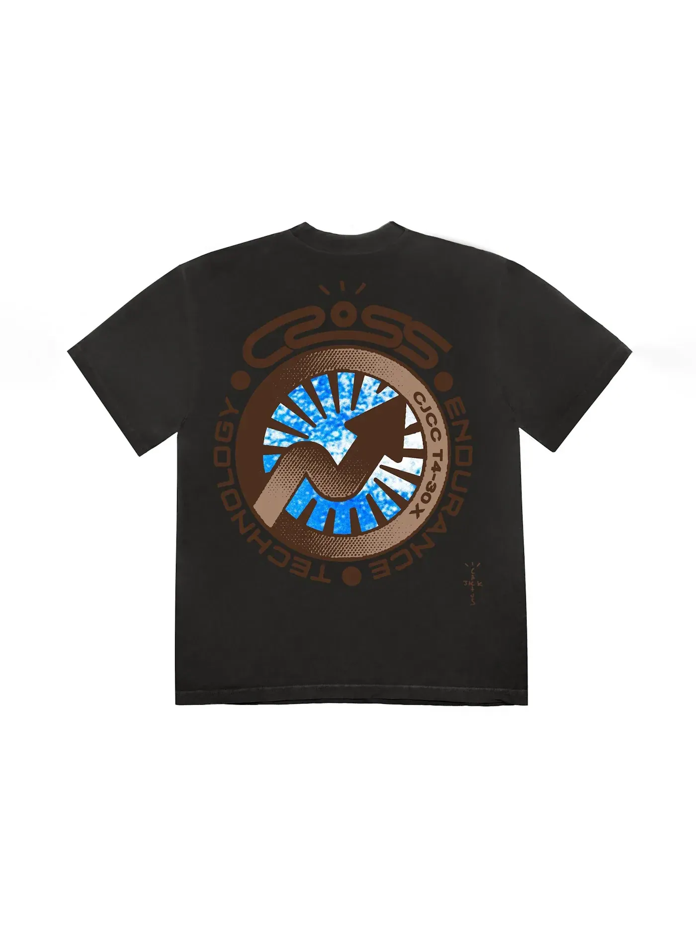 Мужская футболка с принтом Travis Scott Cactus Jack Endurance Tee — изображение 1 из 2, черный
