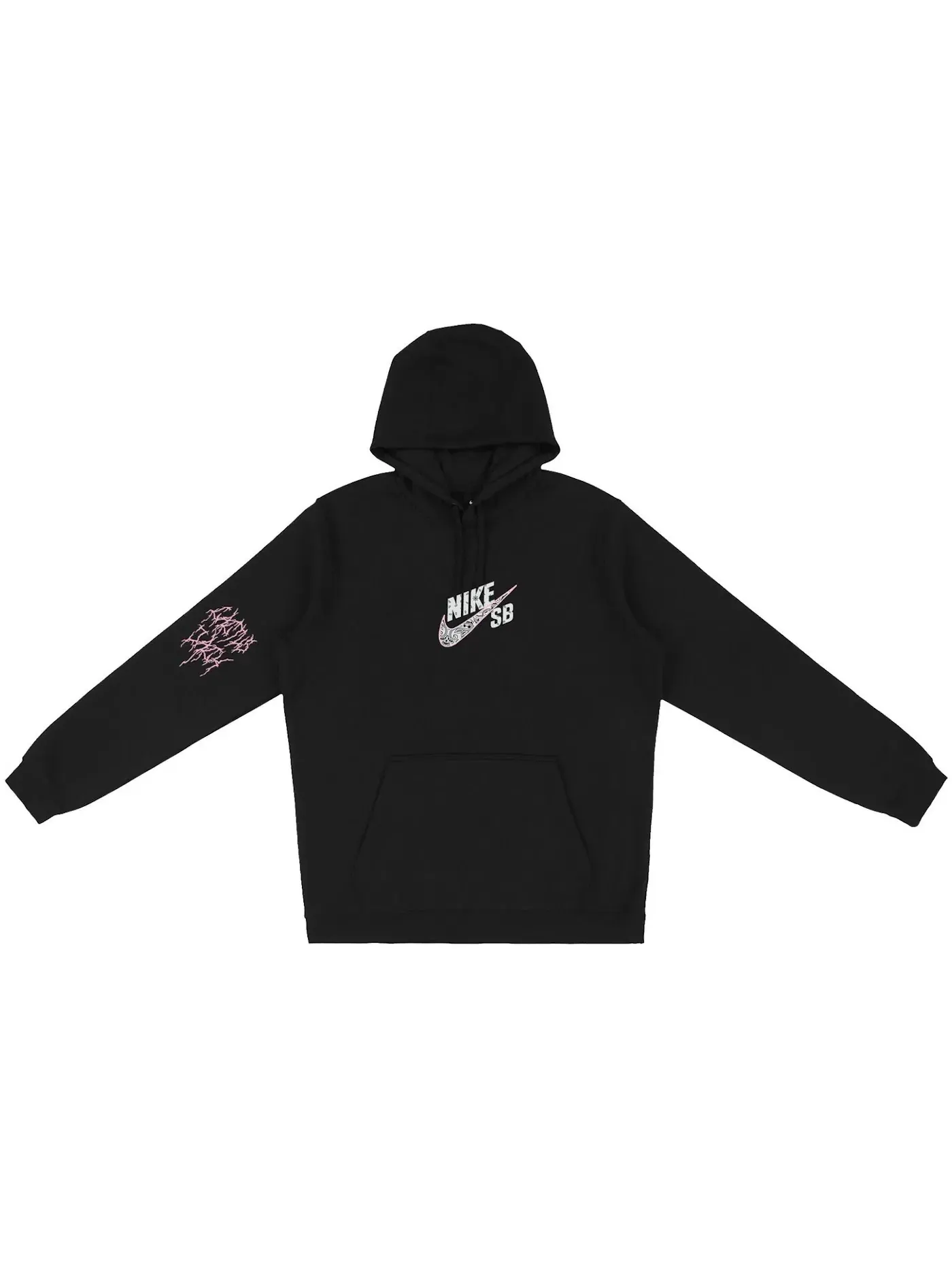 Мужской худи с принтом Cactus Jack For Nike SB Travis Scott — изображение 1 из 1, черный
