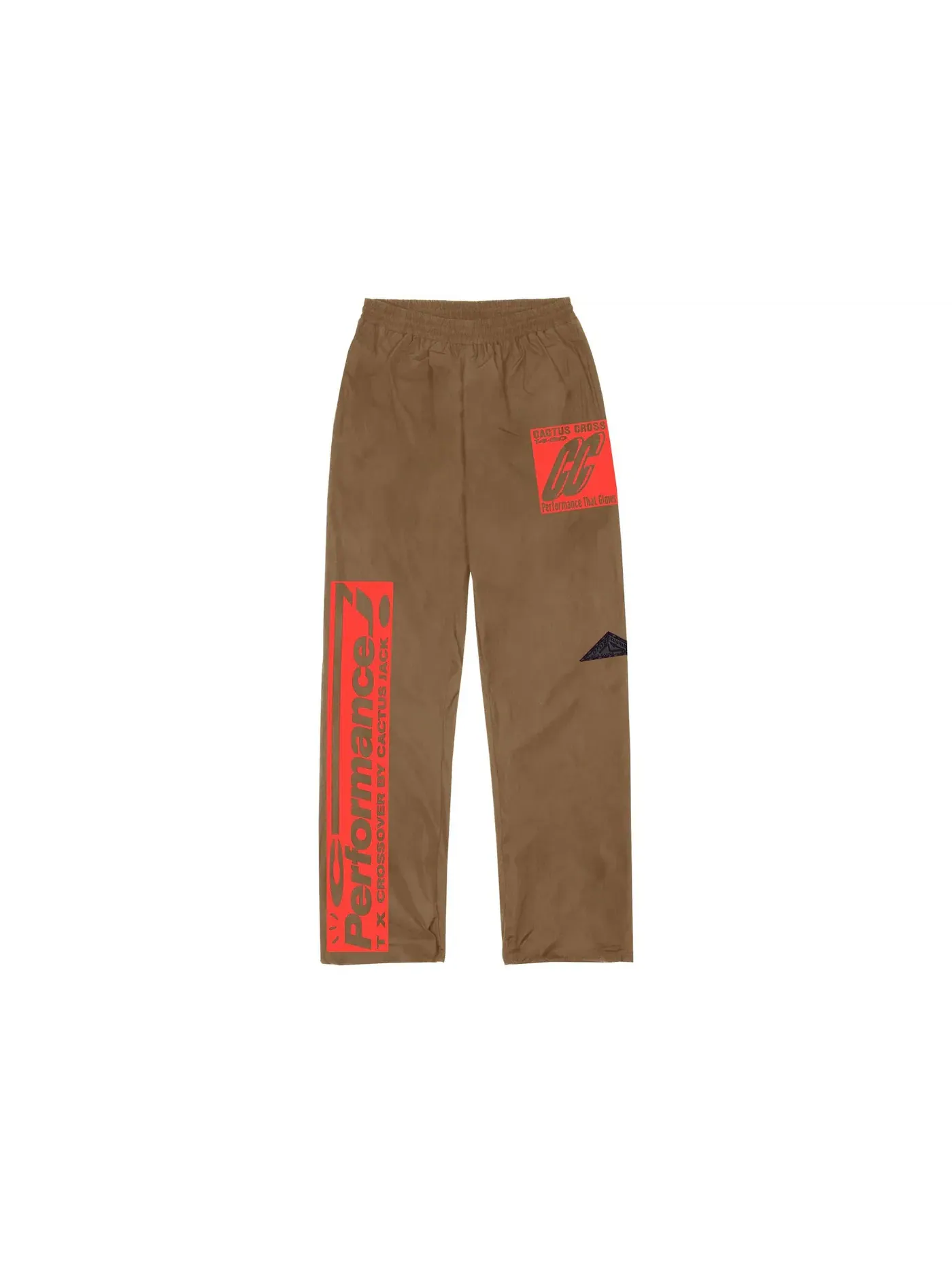 Мужские брюки с принтом Cactus Jack Performance Pants Travis Scott — изображение 1 из 2, коричневый