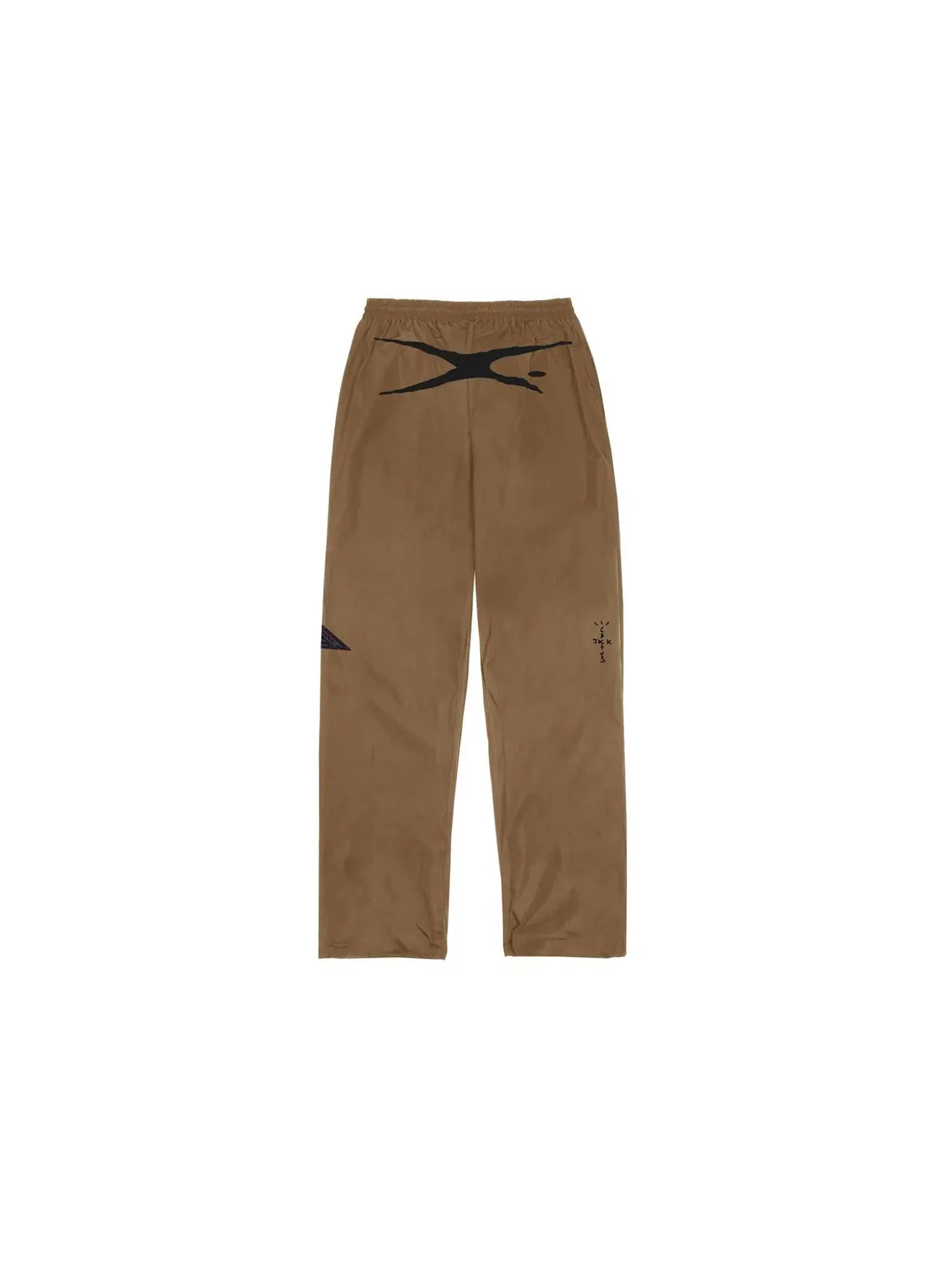 Мужские брюки с принтом Cactus Jack Performance Pants Travis Scott — изображение 2 из 2, коричневый