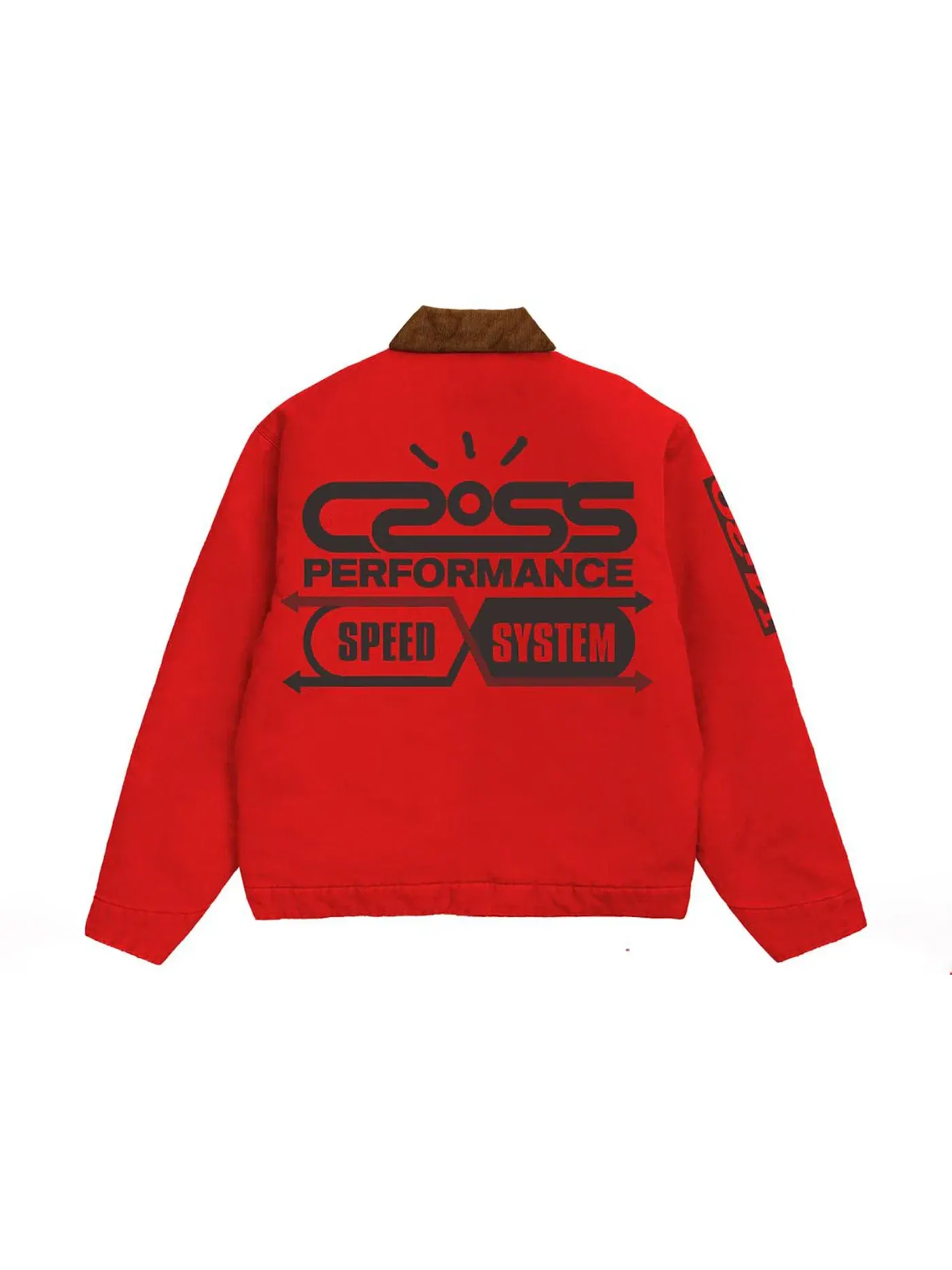 Мужская куртка с принтом Cactus Jack Speed System Jacket Travis Scott — изображение 2 из 2, красный