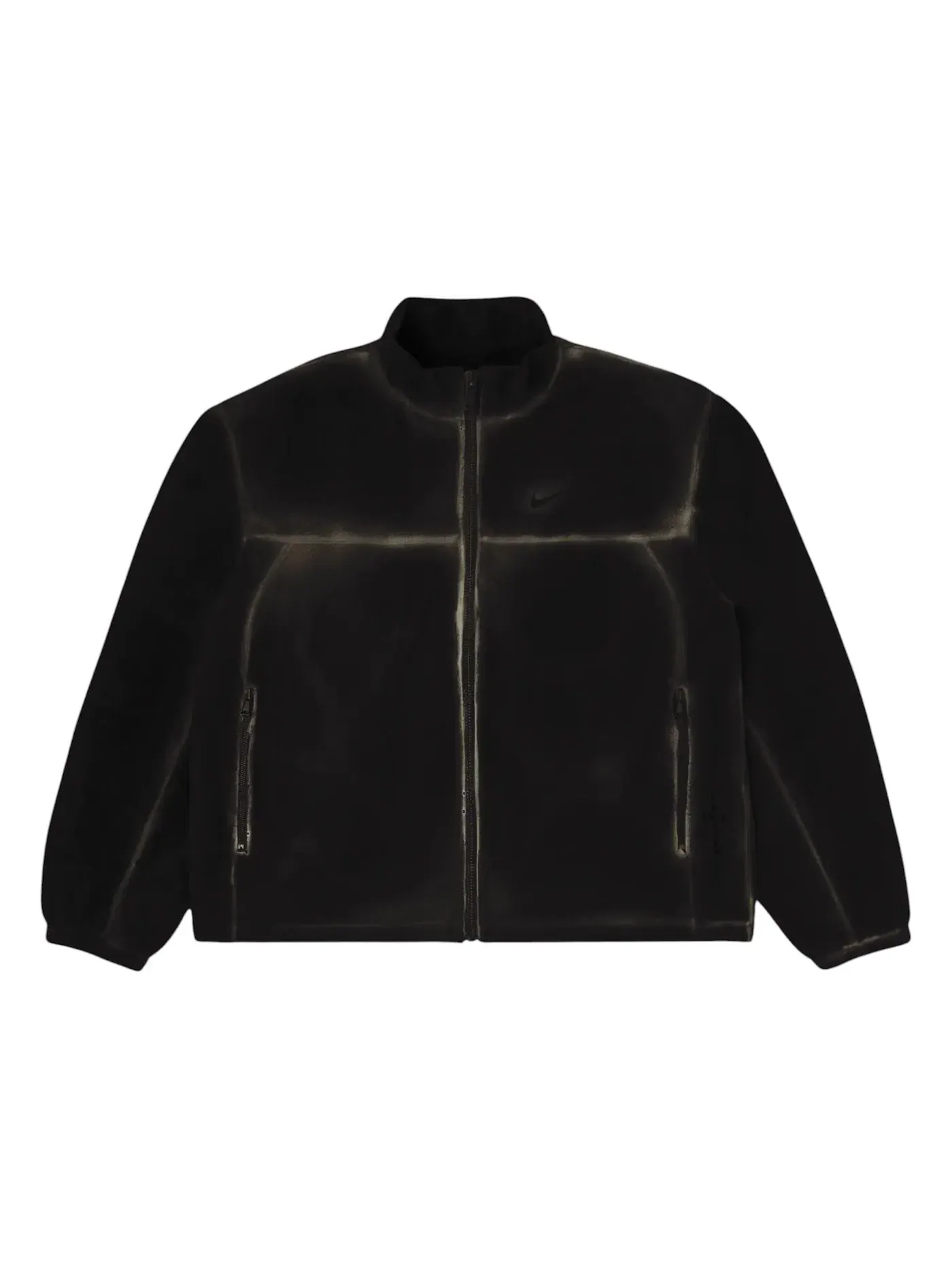 Мужская флисовая куртка-молния Travis Scott Cactus Jack x Fragment x Nike Jacket — изображение 1 из 2, черный
