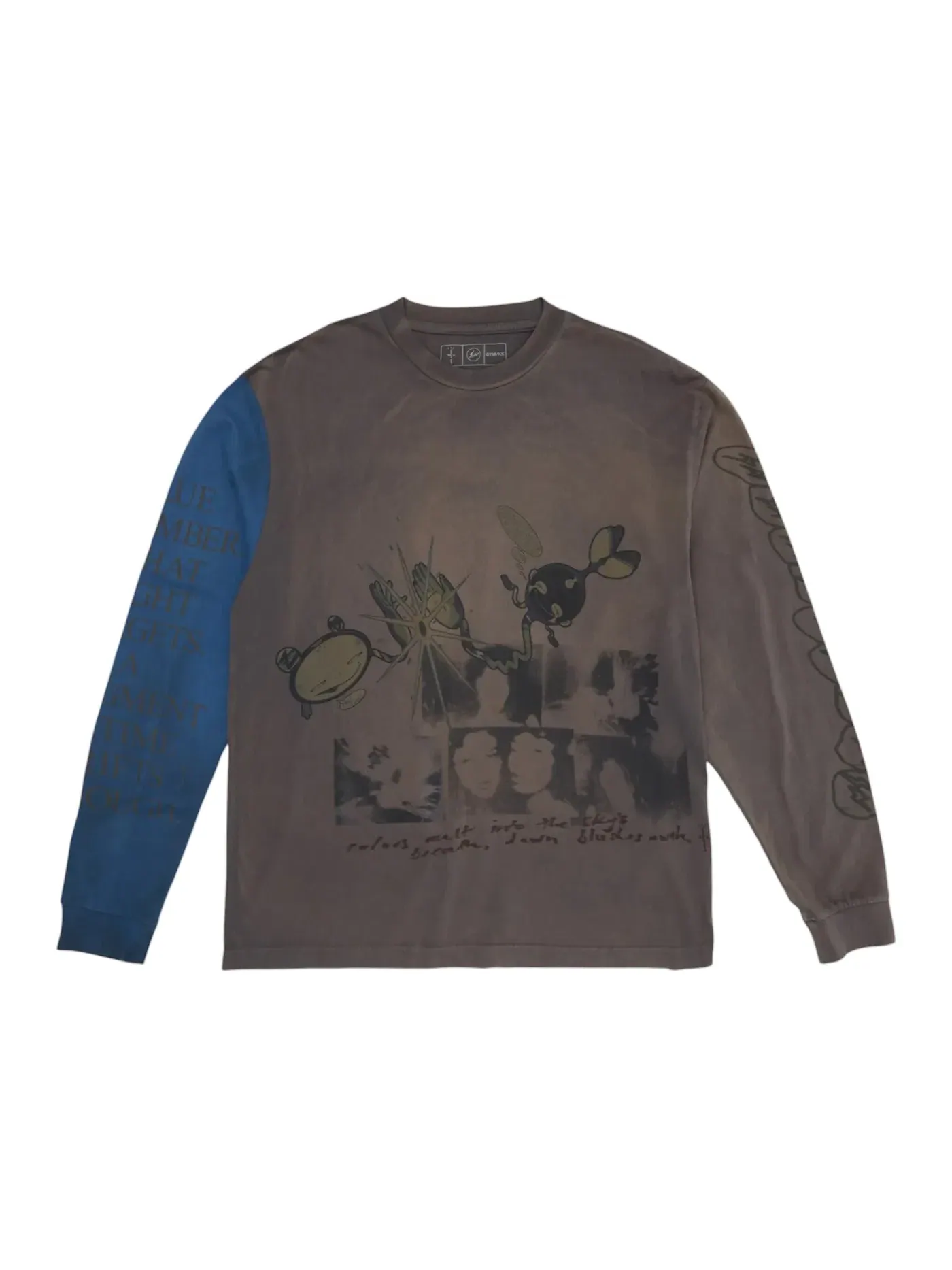 Мужской лонгслив с принтом Drift Longsleeve Travis Scott — изображение 1 из 2, мульти