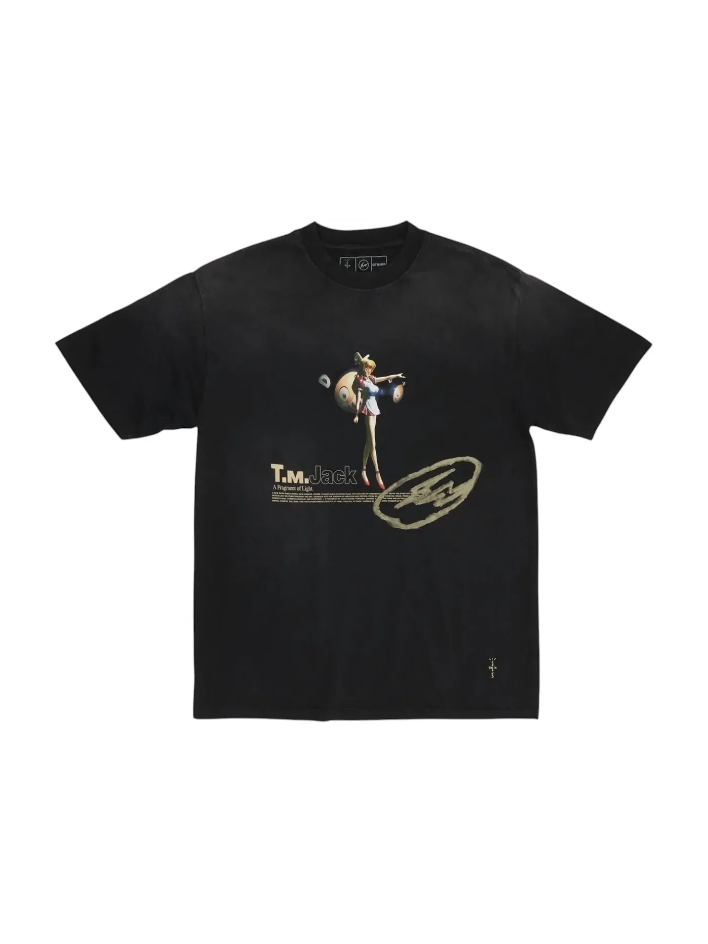 Мужская футболка с принтом Tokyo Jack Tee Travis Scott — изображение 1 из 2, черный