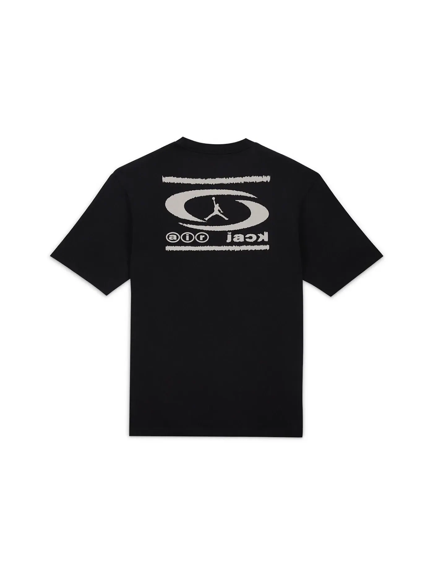 Мужская футболка с принтом Travis Scott Cactus Jack x Jordan MJ TS Air Tee — изображение 1 из 3, черный